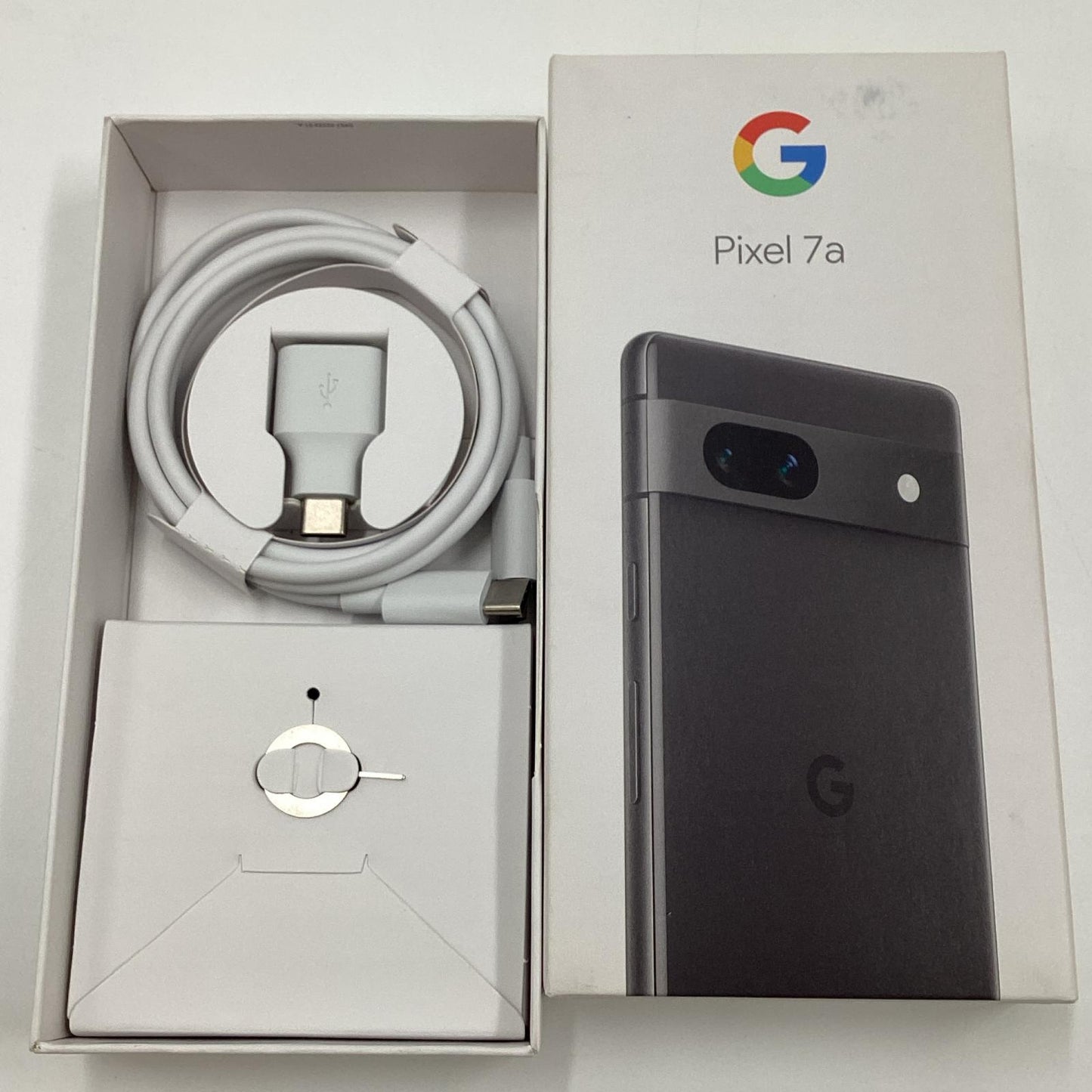 【全額返金保証】【最速発送】Google Pixel 7a 128GB チャコール au G82U8 白ロム 動作確認済