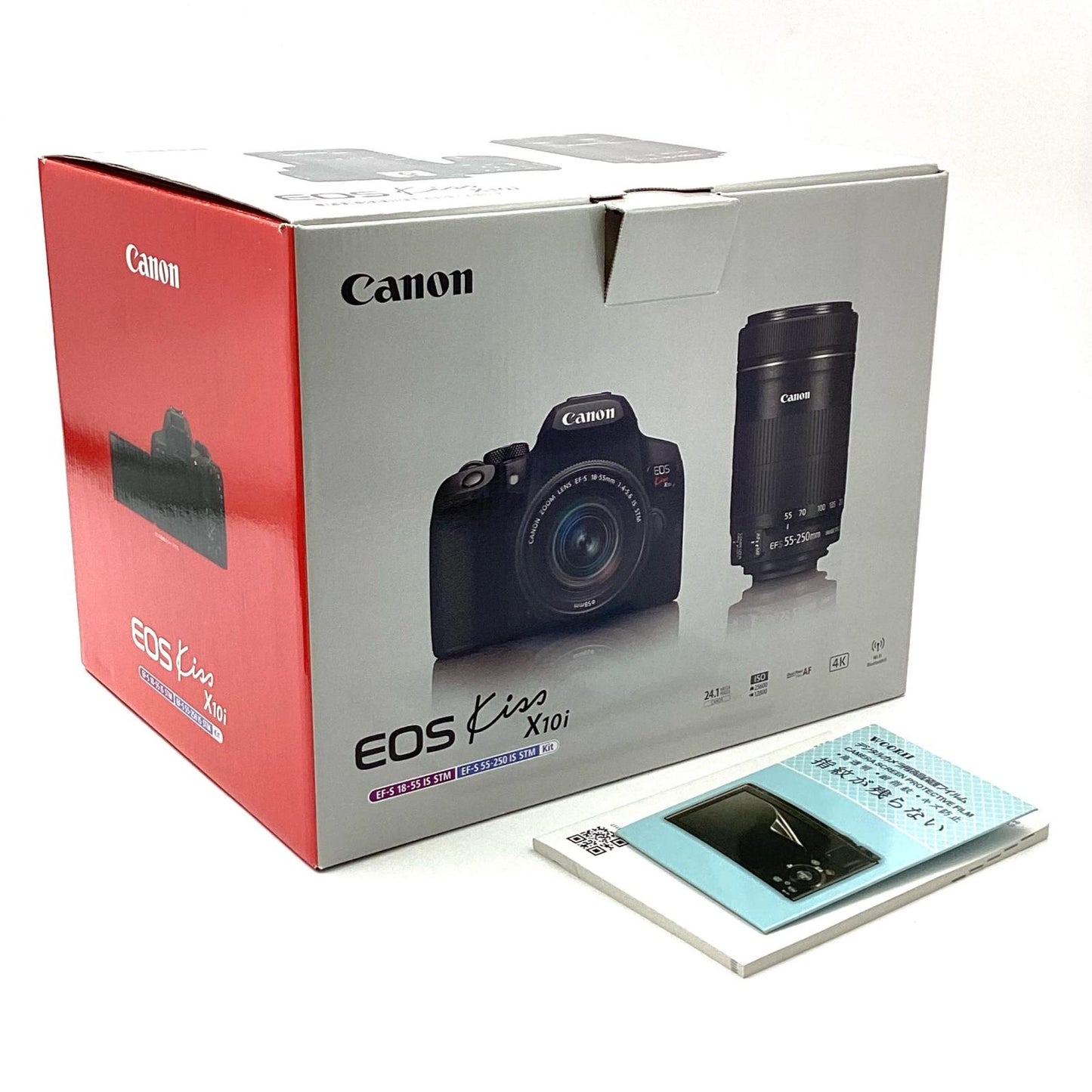 【全額返金保証】【最速発送】Canon デジタル一眼 EOS Kiss X10i ボディ ブラック 動作確認済