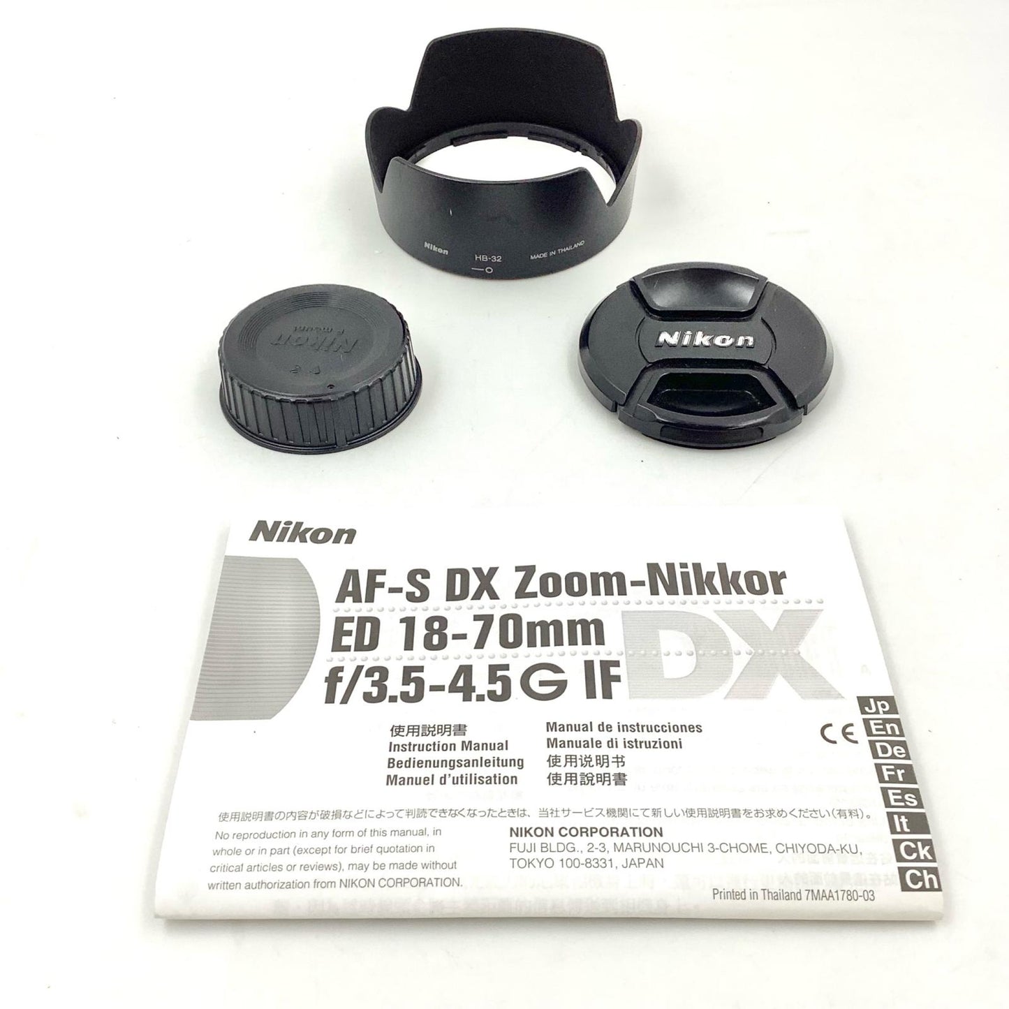 【全額返金保証】【最速発送】Nikon AF-S DX Zoom-Nikkor 18-70mm f/3.5-4.5G IF-ED 動作確認済