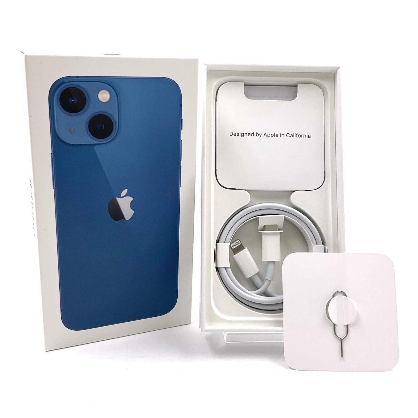 【全額返金保証】【最速発送】Apple iPhone iPhone 13 mini 256GB ブルー 楽天モバイル 白ロム 美品 動作確認済 94%