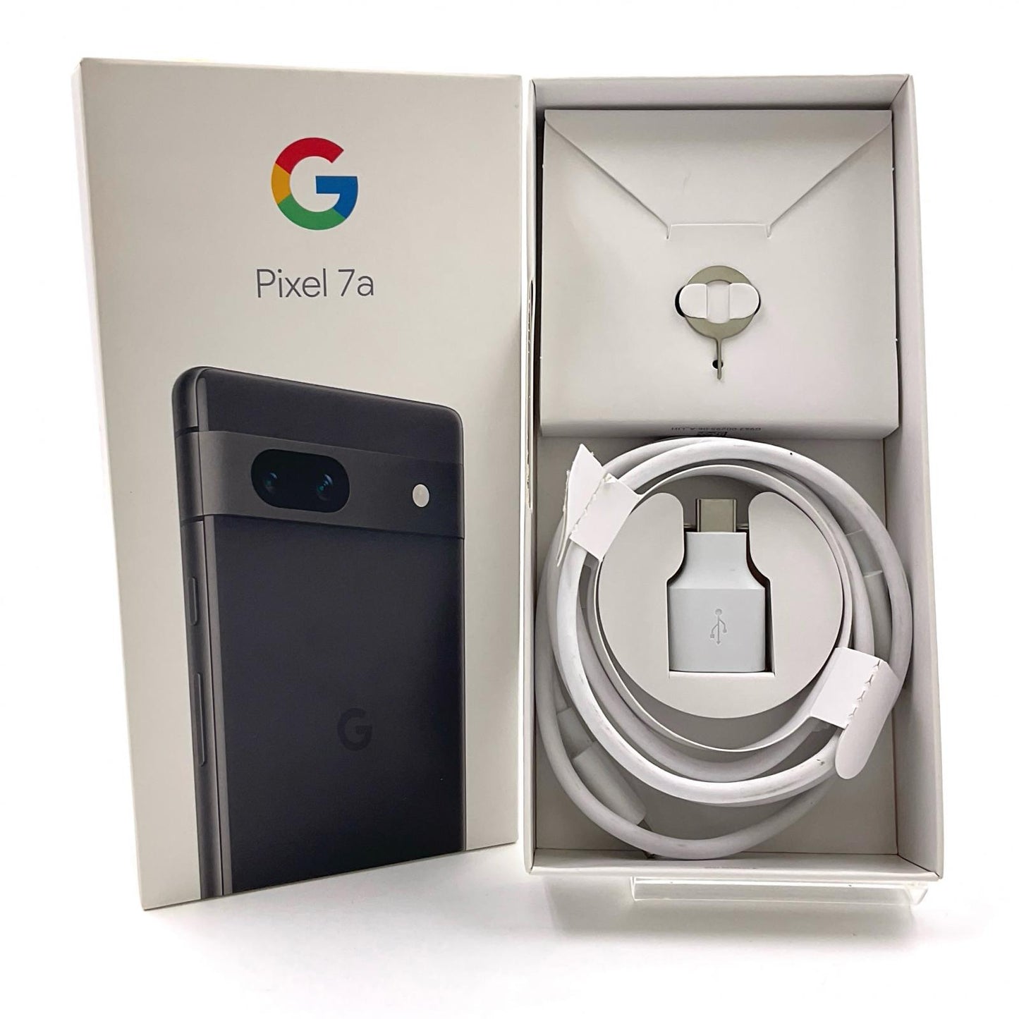 【全額返金保証】【最速発送】Google Pixel 7a 128GB チャコール SIMフリー G82U8 白ロム 動作確認済