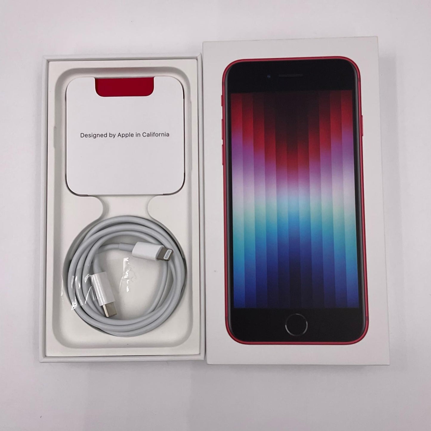 【全額返金保証】【最速発送】Apple iPhone iPhone SE(第3世代) 64GB (PRODUCT)RED SIMフリー 白ロム 超美品 動作確認済 100%