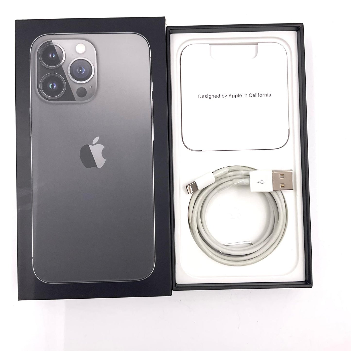 【全額返金保証】【最速発送】Apple iPhone iPhone 13 Pro 256GB グラファイト au 動作確認済 82%