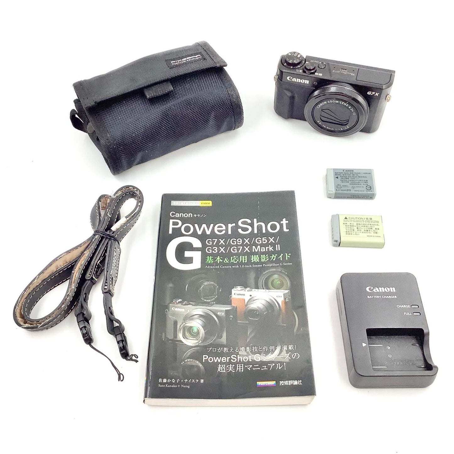 【全額返金保証】【最速発送】Canon コンパクトデジタルカメラ PowerShot G7 X Mark II 動作確認済