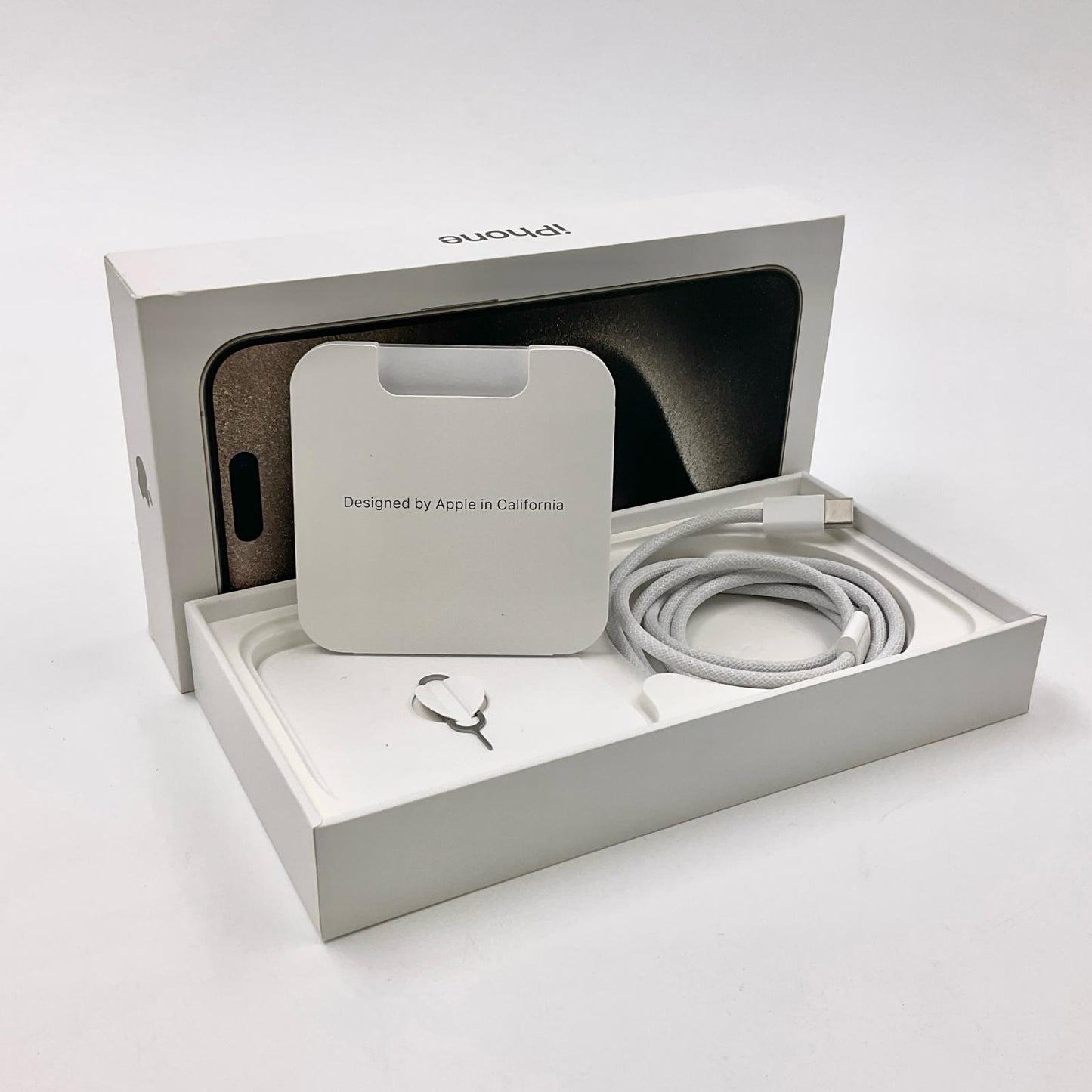 【全額返金保証】【最速発送】Apple iPhone iPhone 15 Pro 512GB ナチュラルチタニウム SIMフリー 白ロム 美品 動作確認済 86%