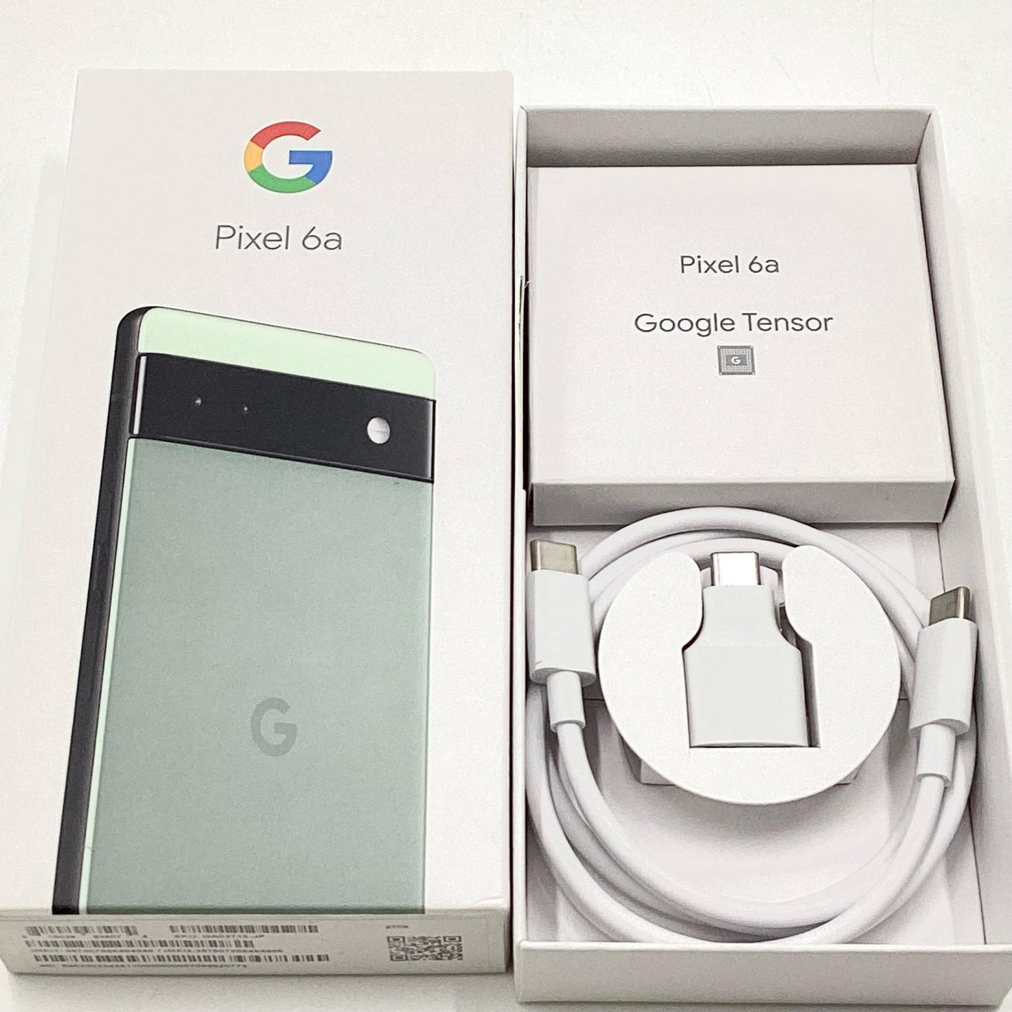 【全額返金保証】【最速発送】Google Pixel 6a 128GB セージ au GB17L 白ロム 動作確認済
