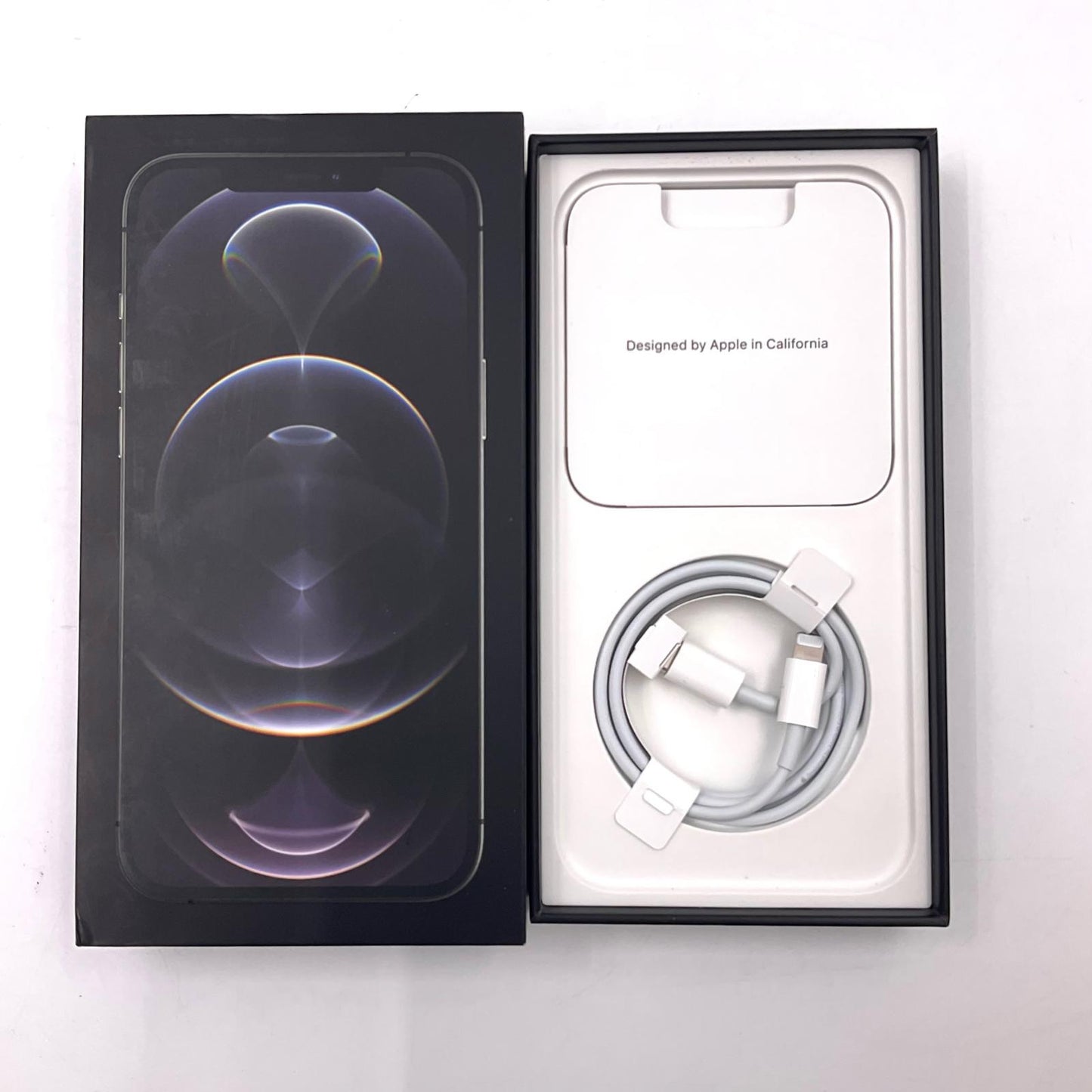 【全額返金保証】【最速発送】Apple iPhone iPhone 12 Pro Max 256GB グラファイト au SIMフリー 白ロム 動作確認済 85%