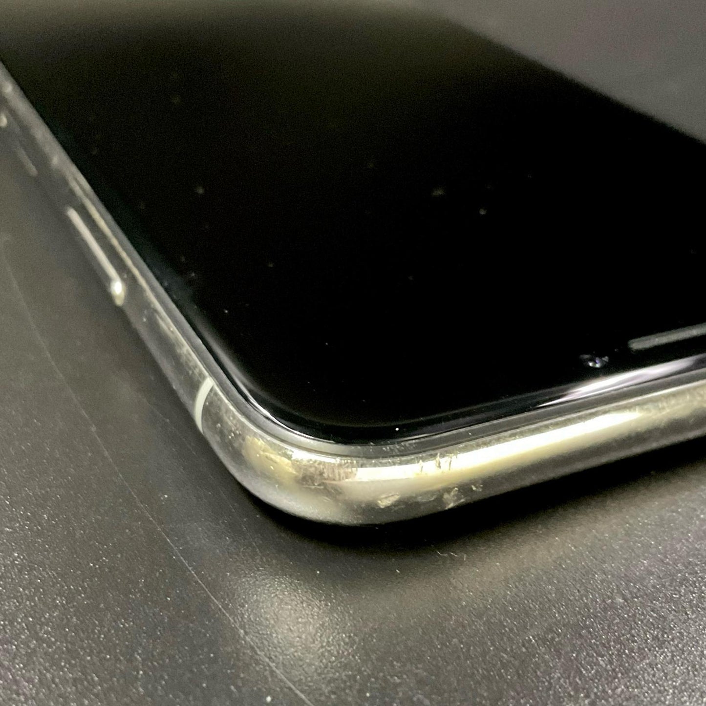 【最速発送】Apple iPhone iPhone X 256GB シルバー au 白ロム【難有】 100%