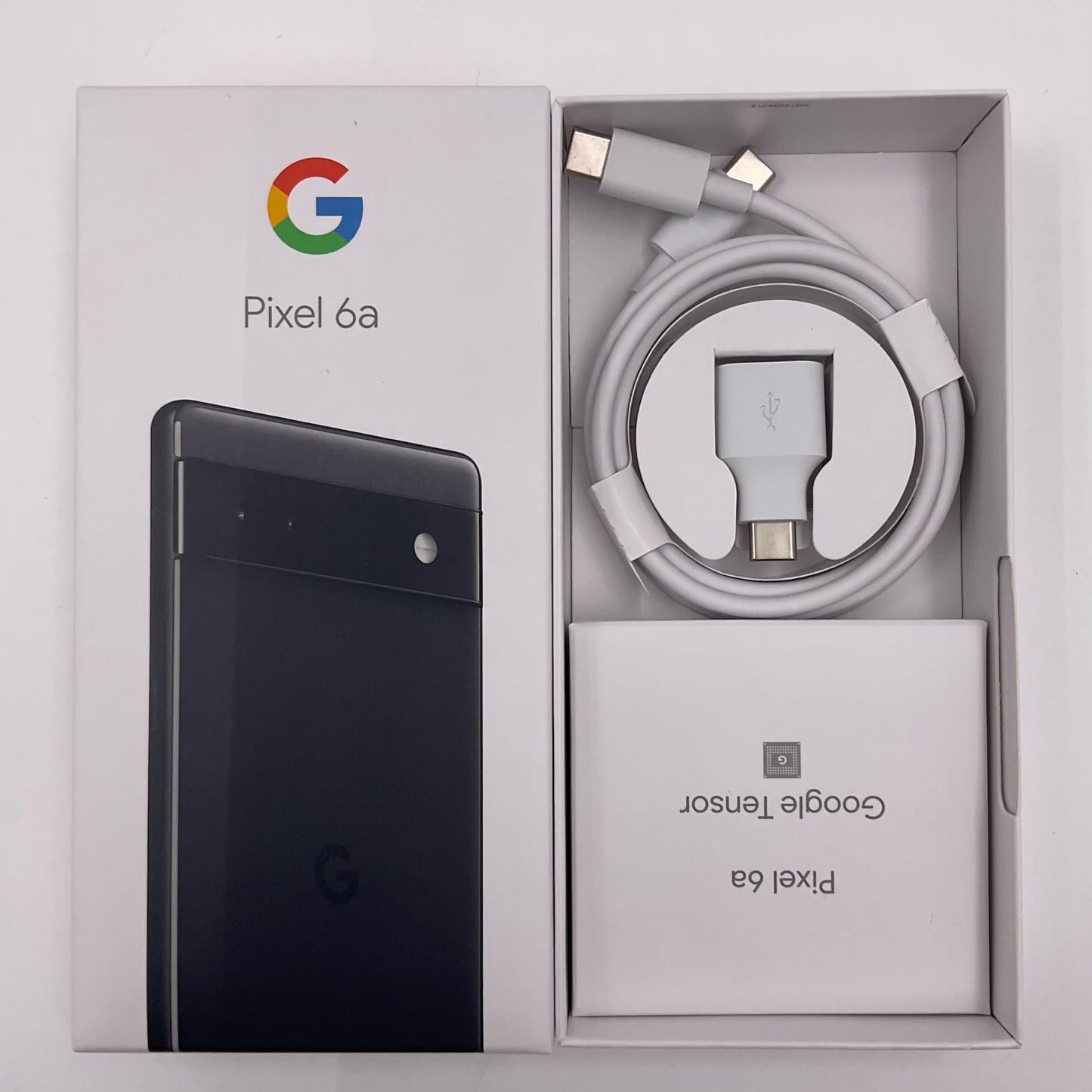 【全額返金保証】【最速発送】Google Pixel 6a 128GB Charcoal SIMフリー GB17L 白ロム 動作確認済