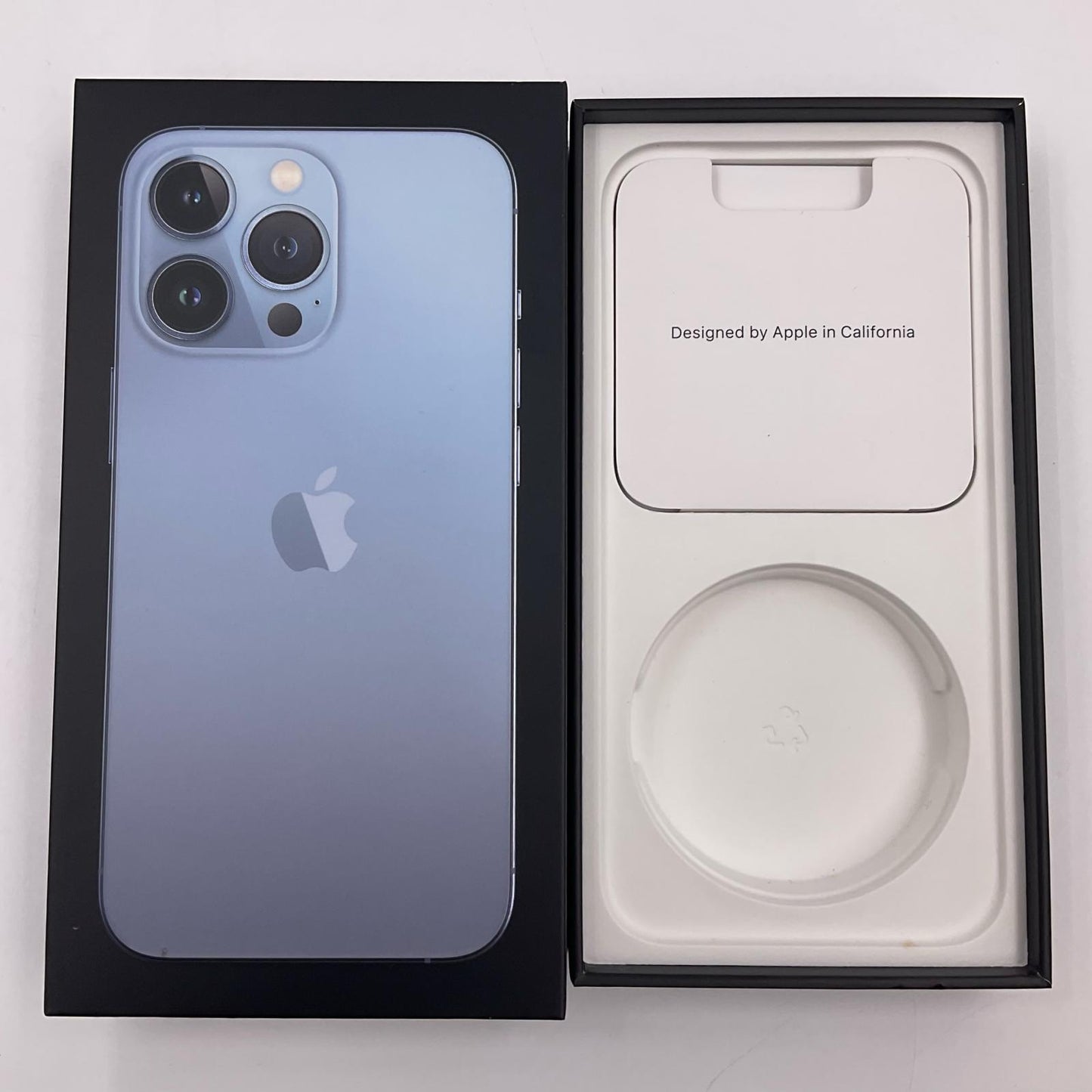 【全額返金保証】【最速発送】Apple iPhone iPhone 13 Pro 128GB シエラブルー Softbank SIMフリー 動作確認済 75%