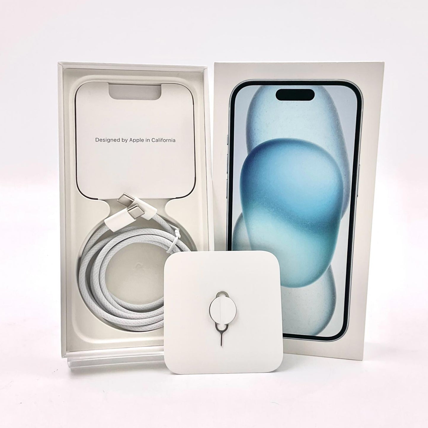 【全額返金保証】【最速発送】Apple iPhone iPhone 15 128GB ブルー SIMフリー 白ロム 美品 動作確認済 88%