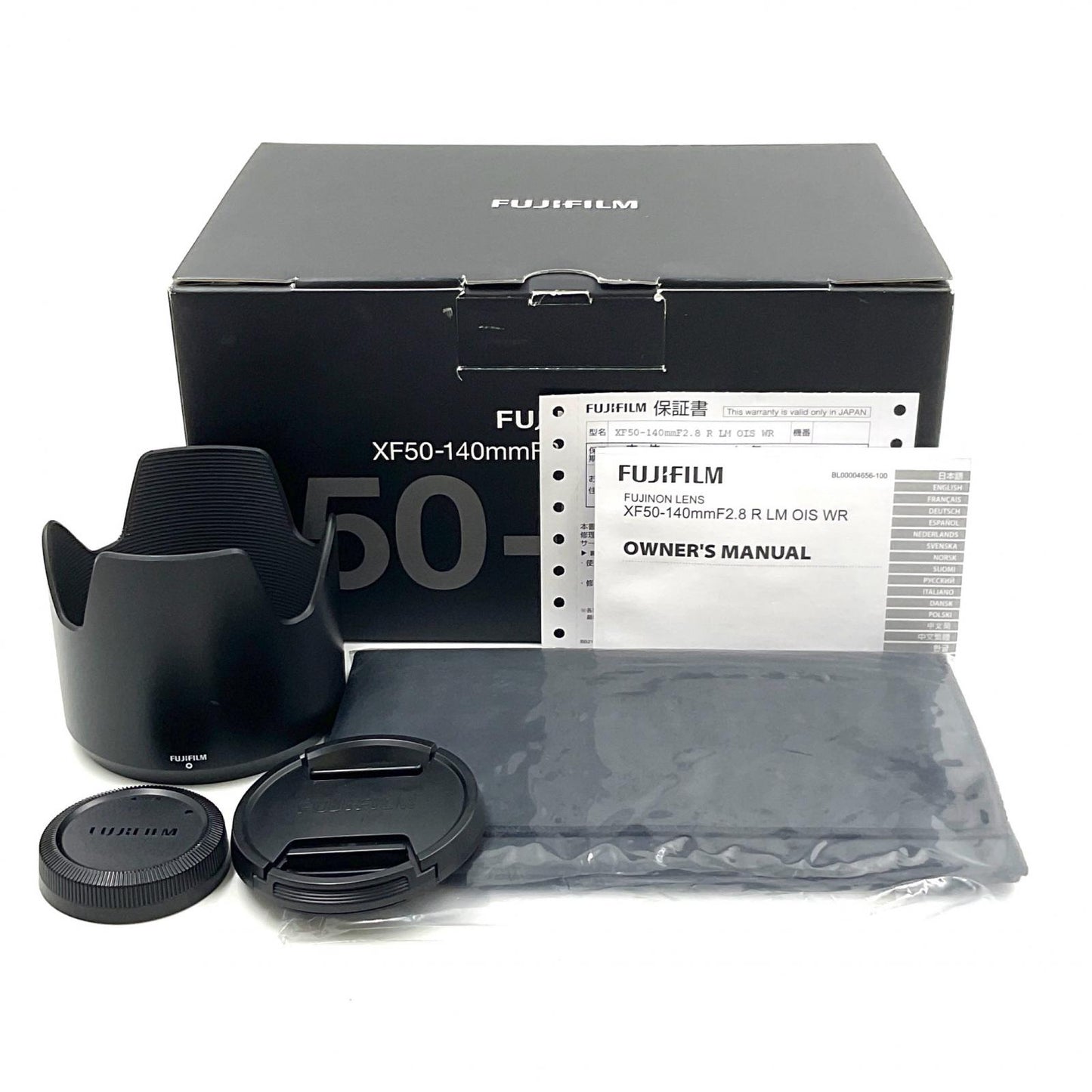 【全額返金保証】【最速発送】FUJIFILM フジノンレンズ XF50-140mm F2.8 R LM OIS WR 動作確認済