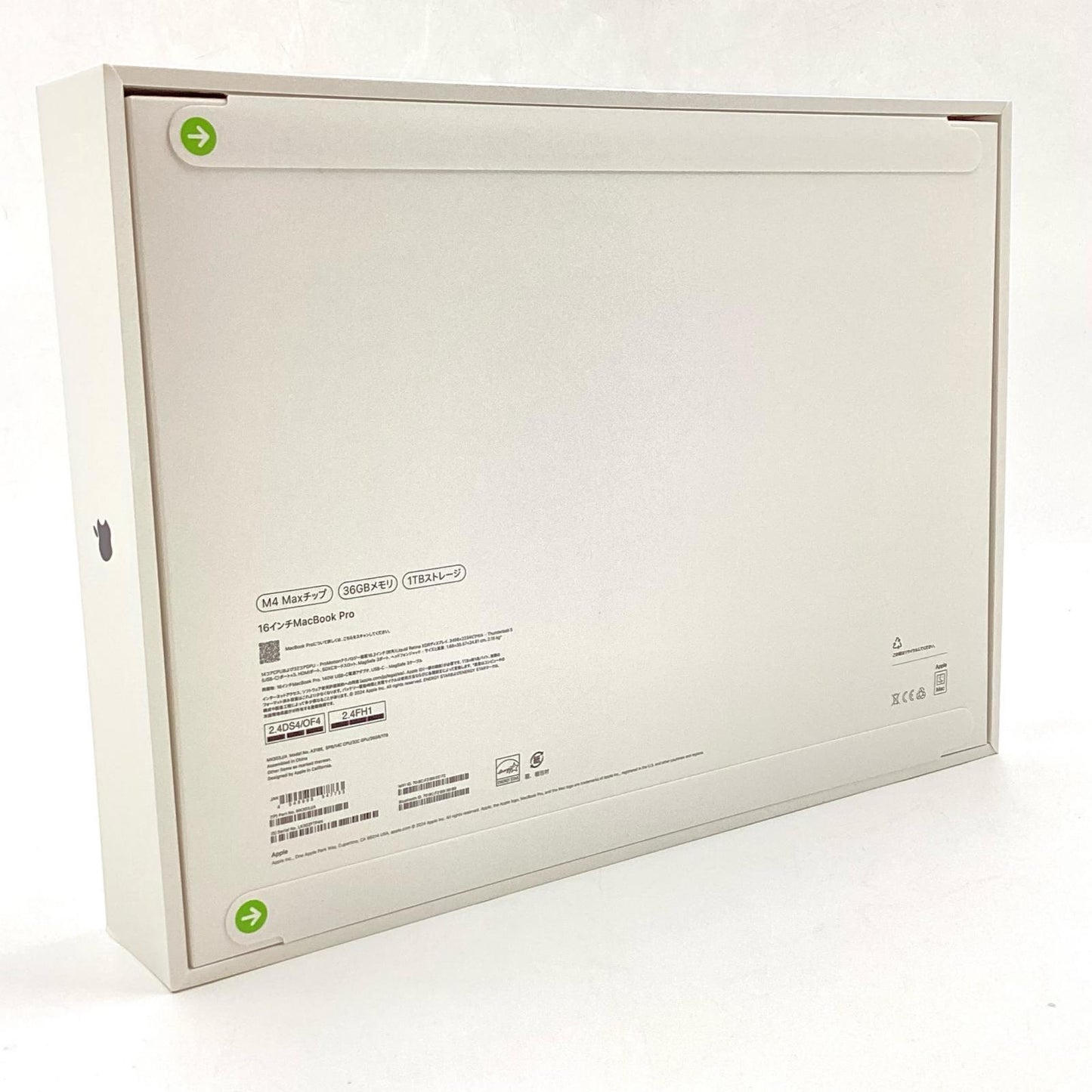【全額返金保証】【最速発送】Apple MacBook Pro 16インチ 2024 Apple M4 Max 36GB SSD 1TB スペースブラック 新品未開封 即納OK