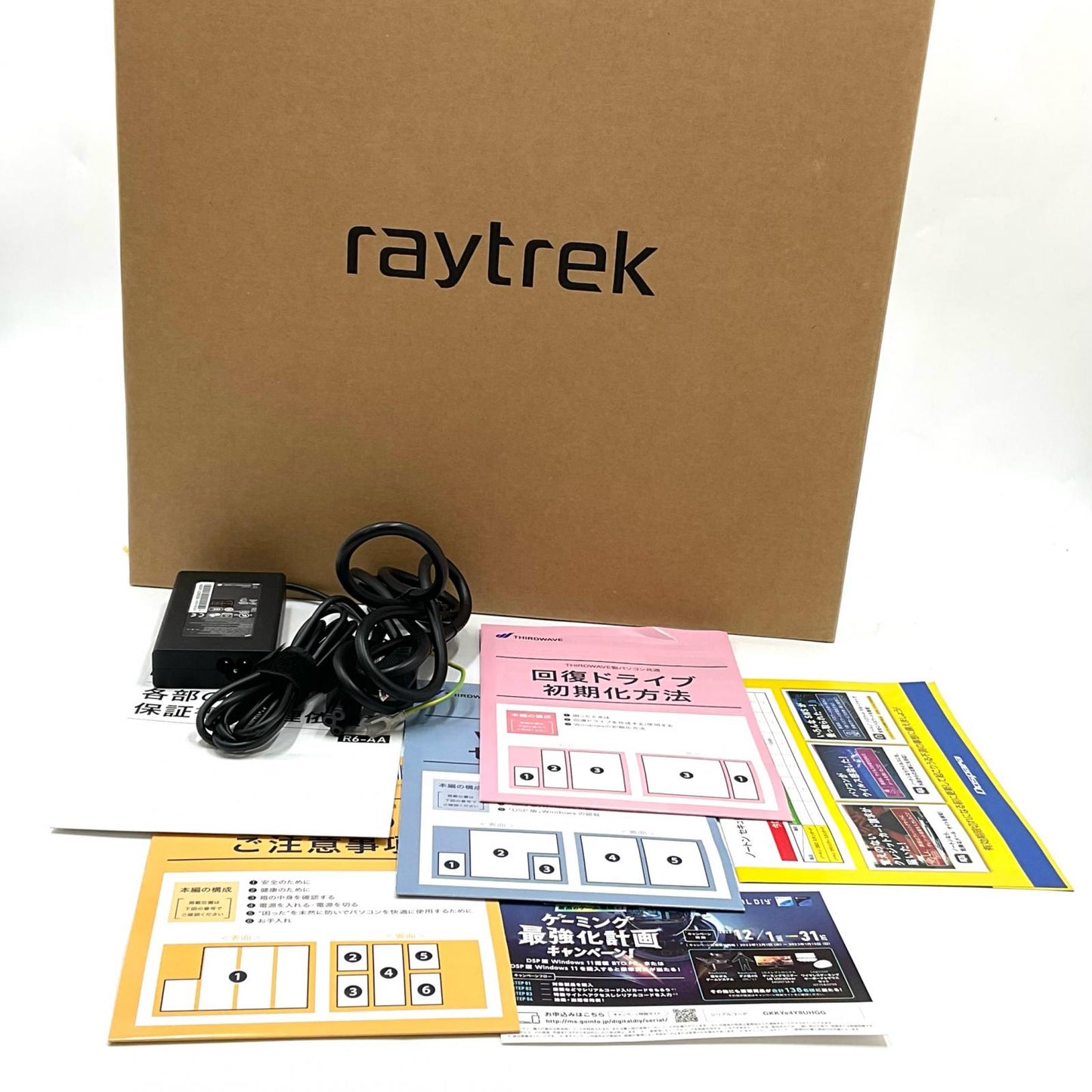 【全額返金保証】【最速発送】ドスパラ raytrek R6-AA 12th Gen Intel(R) Core(TM) i7-12700H 2.30GHz 32GB M.2 SSD 1TB NVIDIA GeForce RTX 3060 Laptop GPU 94.3% 美品 動作確認済