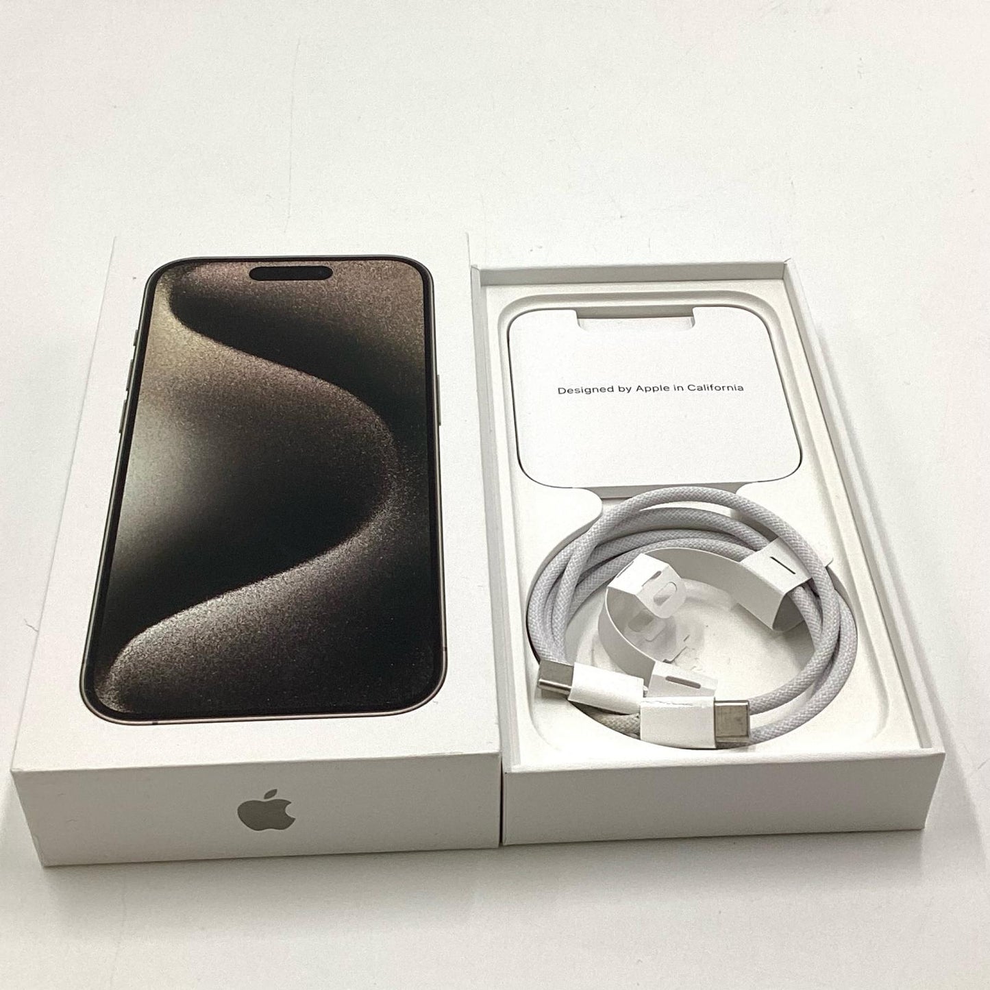 【全額返金保証】【最速発送】Apple iPhone iPhone 15 Pro 256GB ナチュラルチタニウム SIMフリー 白ロム 動作確認済 89%