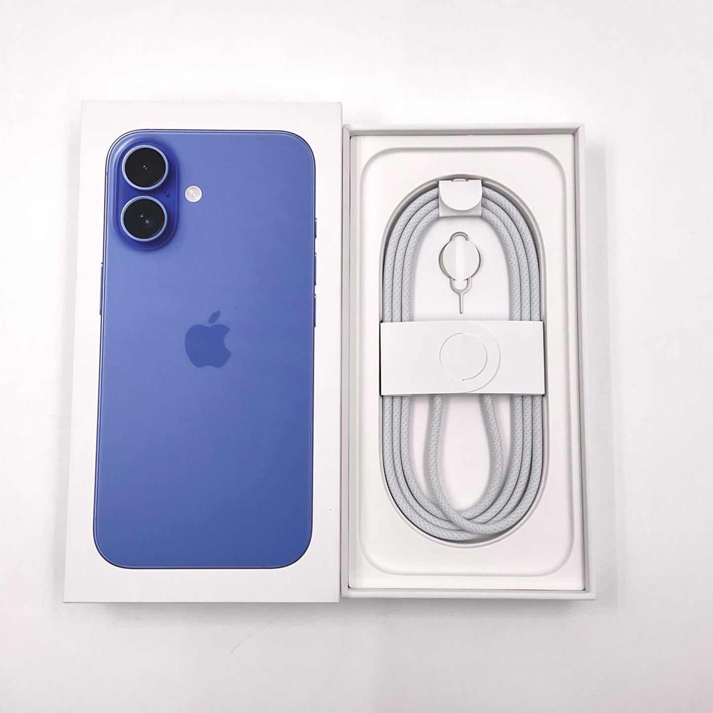 【全額返金保証】【最速発送】Apple iPhone iPhone 16 256GB ウルトラマリン SIMフリー 白ロム 超美品 動作確認済 91%