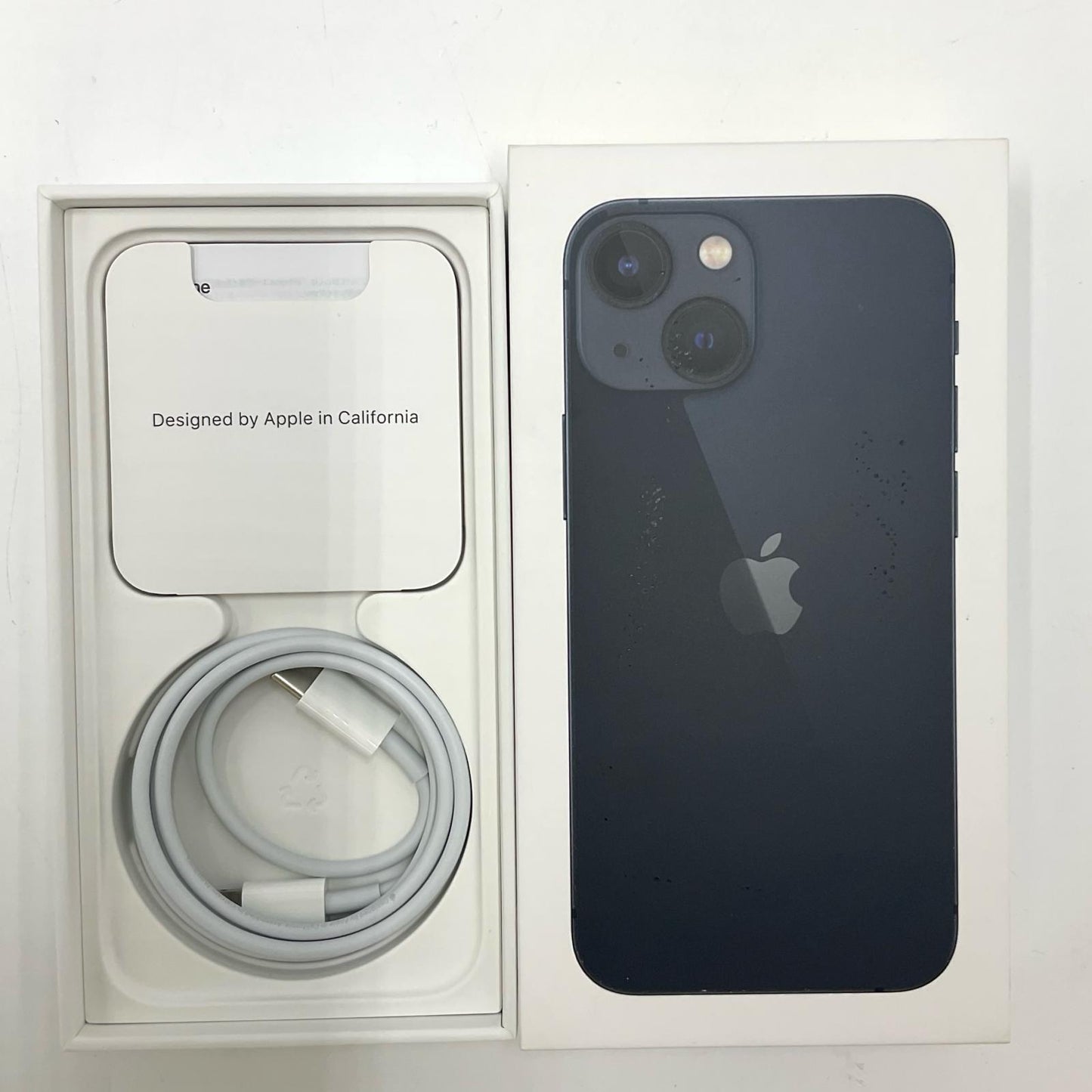 【全額返金保証】【最速発送】Apple iPhone iPhone 13 mini 256GB ミッドナイト docomo 白ロム 美品 動作確認済 100%