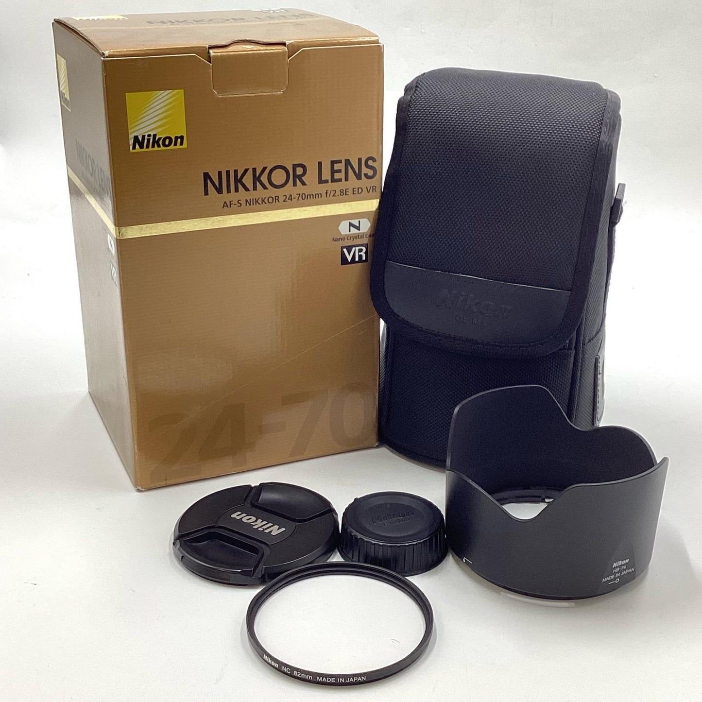 【全額返金保証】【最速発送】Nikon AF-S NIKKOR 24-70mm f/2.8E ED VR 美品 動作確認済