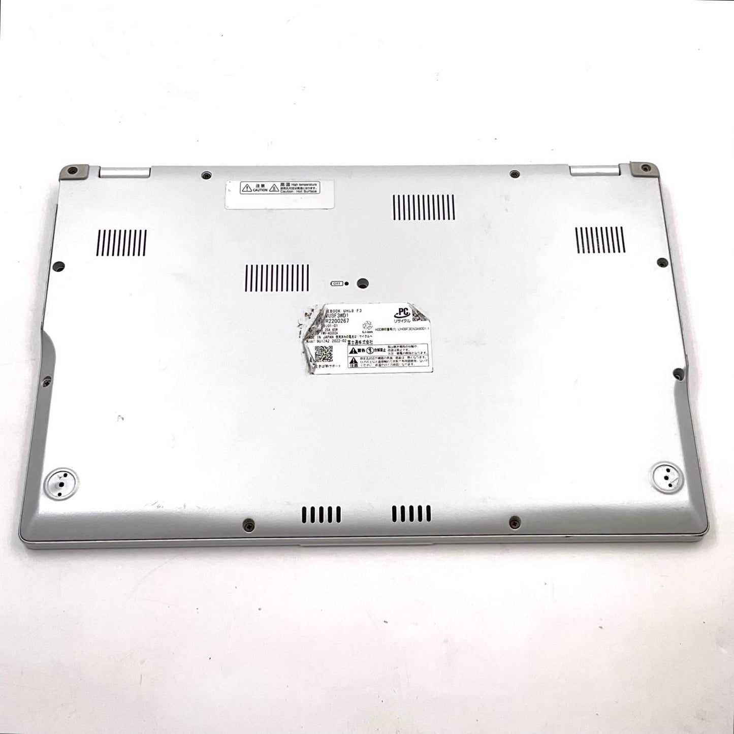 【最速発送】FUJITSU LIFEBOOK UH08/F3 FMVU8F3WD1 11th Gen Intel(R) Core(TM) i5-1135G7 @ 2.40GHz 8GB M.2 SSD 256GB【難有】