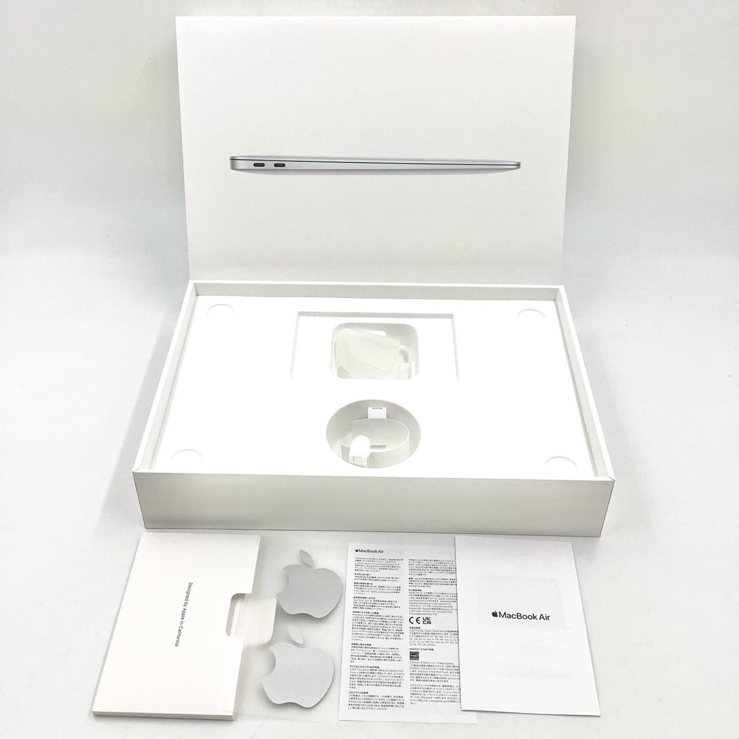 【全額返金保証】【最速発送】Apple MacBook Air 13.3インチ 2020 Apple M1 8GB SSD 256GB シルバー 97% 動作確認済