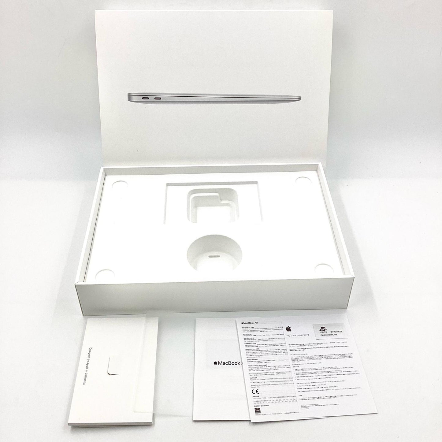 【全額返金保証】【最速発送】Apple MacBook Air 13インチ 2018 1.6 GHz Intel Core i5 8GB M.2 SSD 128GB シルバー 動作確認済