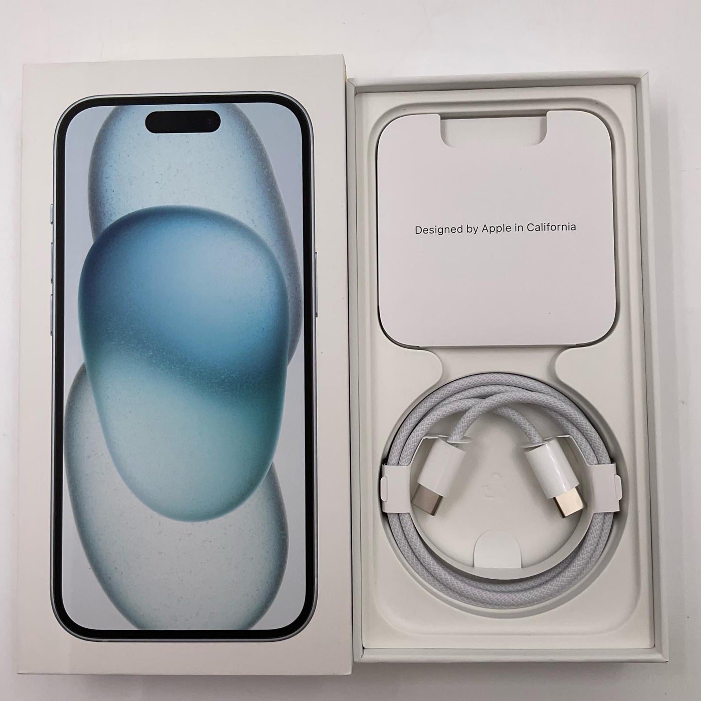 【全額返金保証】【最速発送】Apple iPhone iPhone 15 128GB ブルー SIMフリー 白ロム 美品 動作確認済 89%