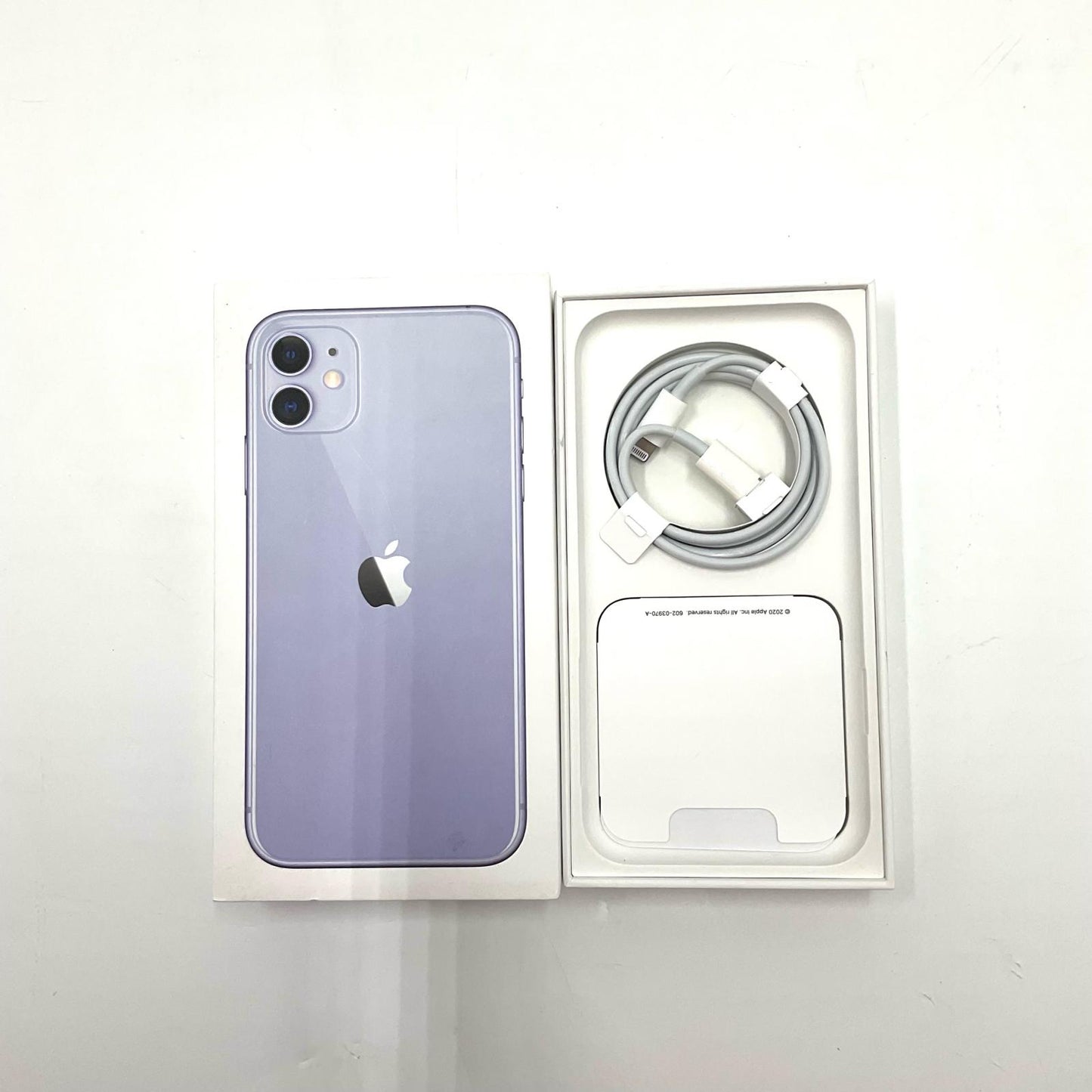 【全額返金保証】【最速発送】Apple iPhone iPhone 11 64GB パープル SIMフリー 白ロム 動作確認済 76%