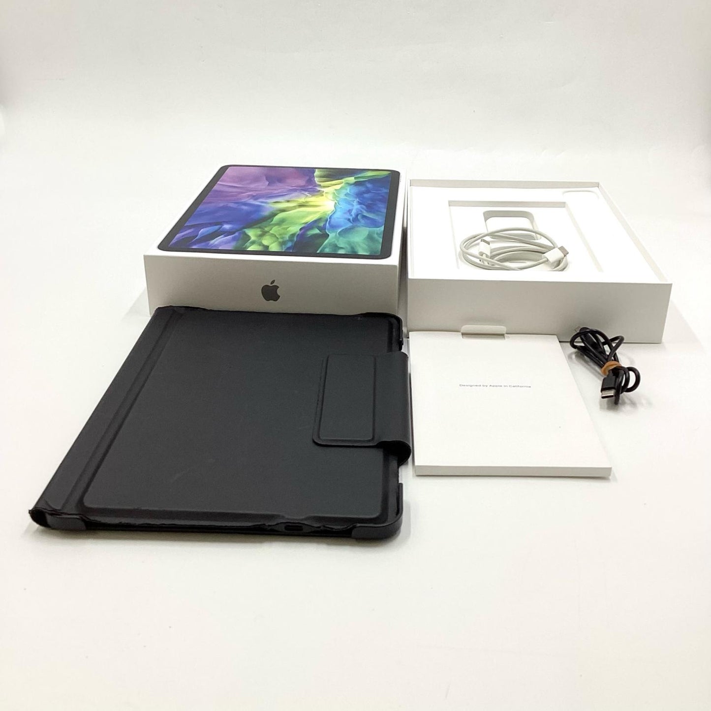 【最速発送】Apple iPad Pro 11インチ 第2世代 128GB シルバー WiFi+Cellular Softbank 白ロム【難有】