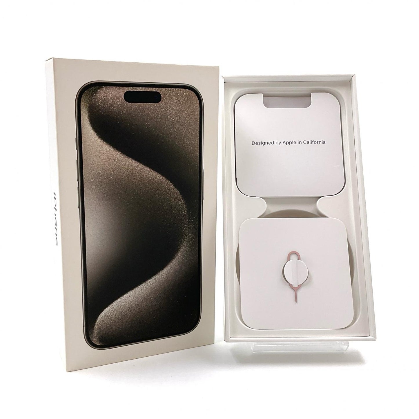 【全額返金保証】【最速発送】Apple iPhone iPhone 15 Pro 128GB ナチュラルチタニウム SIMフリー 白ロム 超美品 動作確認済 90%