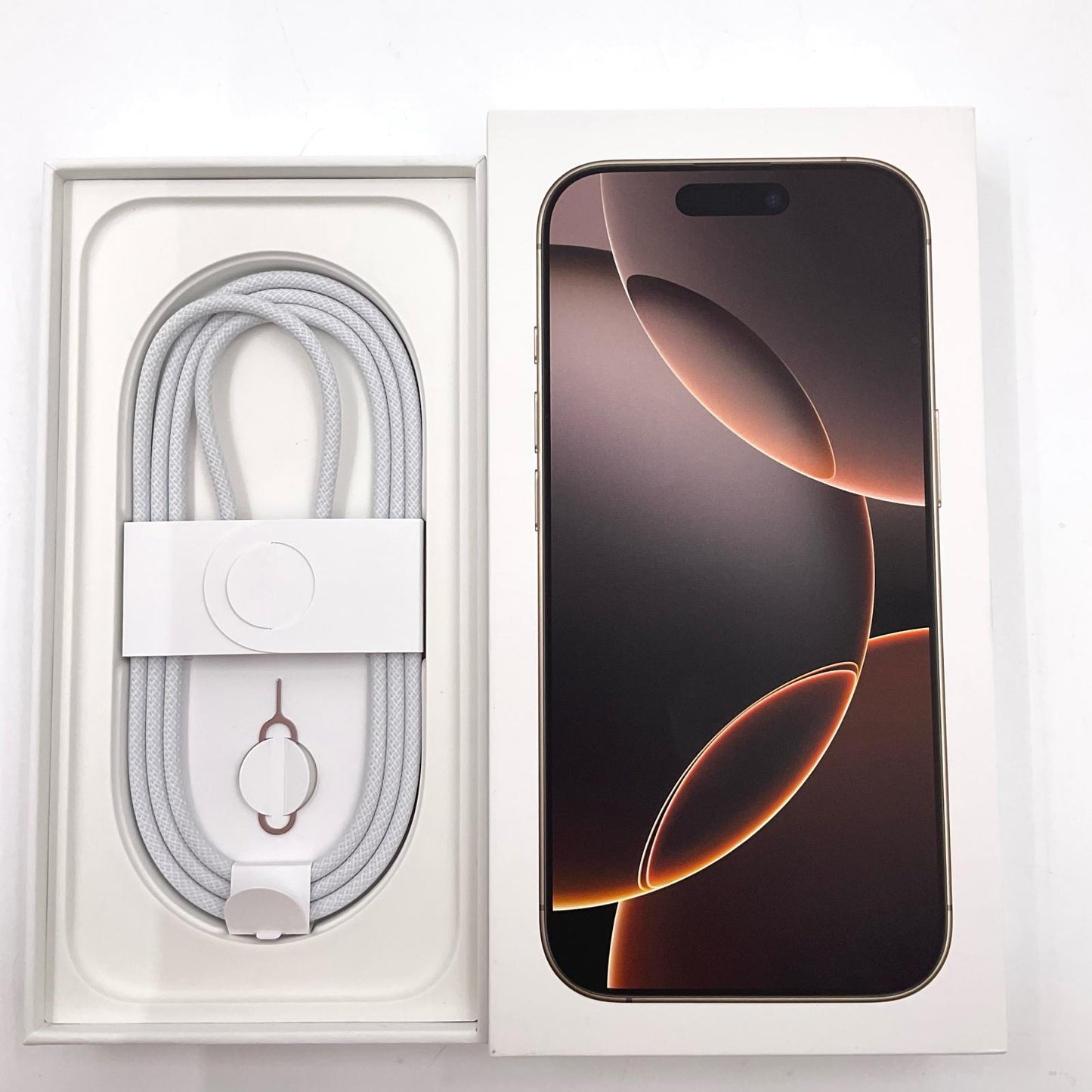 【全額返金保証】【最速発送】Apple iPhone iPhone Pro 16 Pro 128GB デザートチタニウム SIMフリー 白ロム 美品 動作確認済 96%