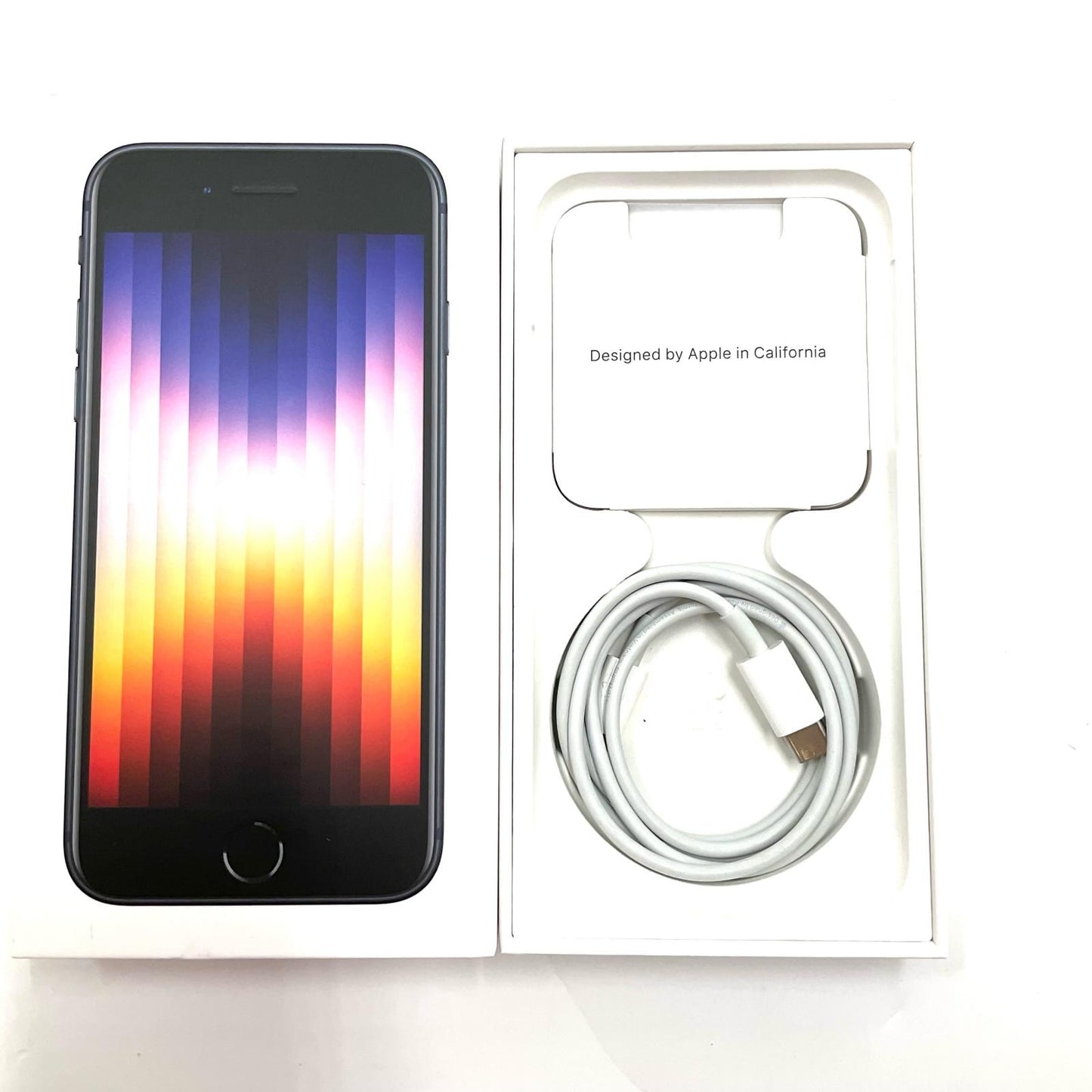 【全額返金保証】【最速発送】Apple iPhone iPhone SE(第3世代) 128GB ミッドナイト au 動作確認済 81%