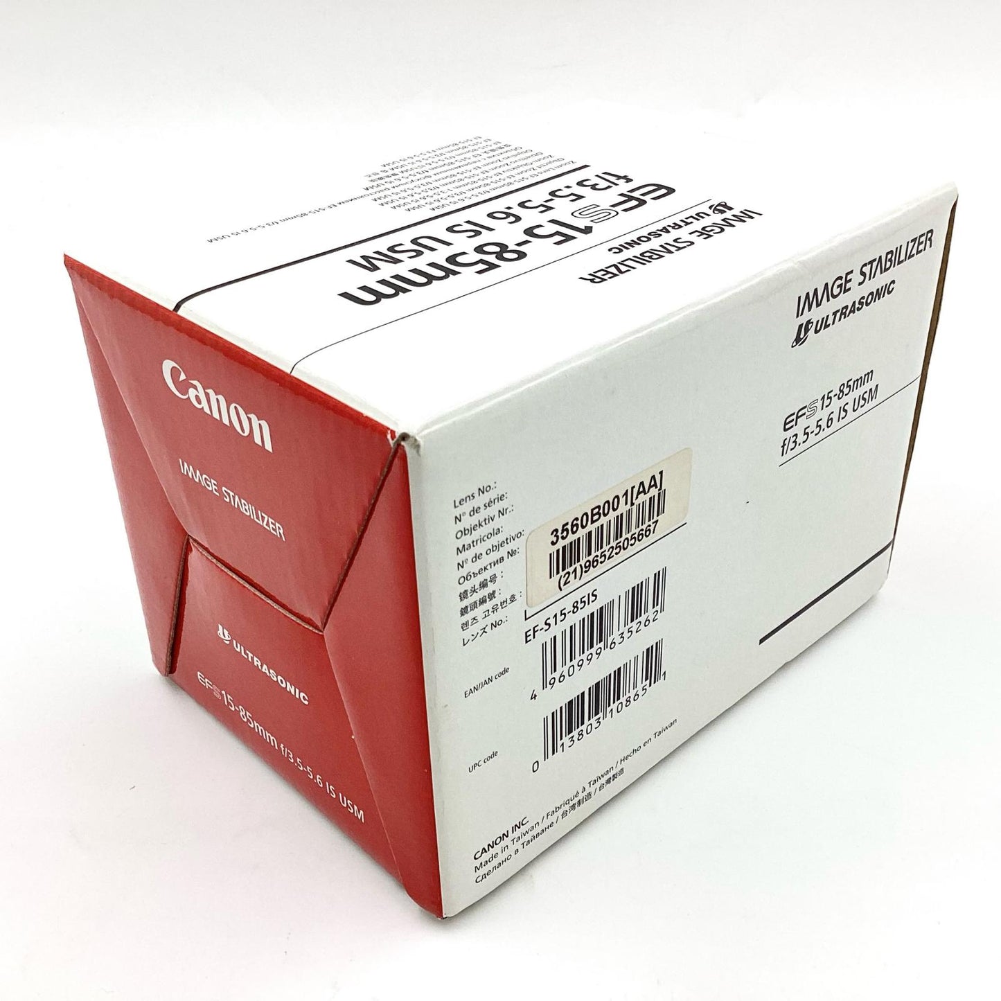 【全額返金保証】【最速発送】Canon EF-S 15-85mm F3.5-5.6 IS USM 新品未開封 即納OK