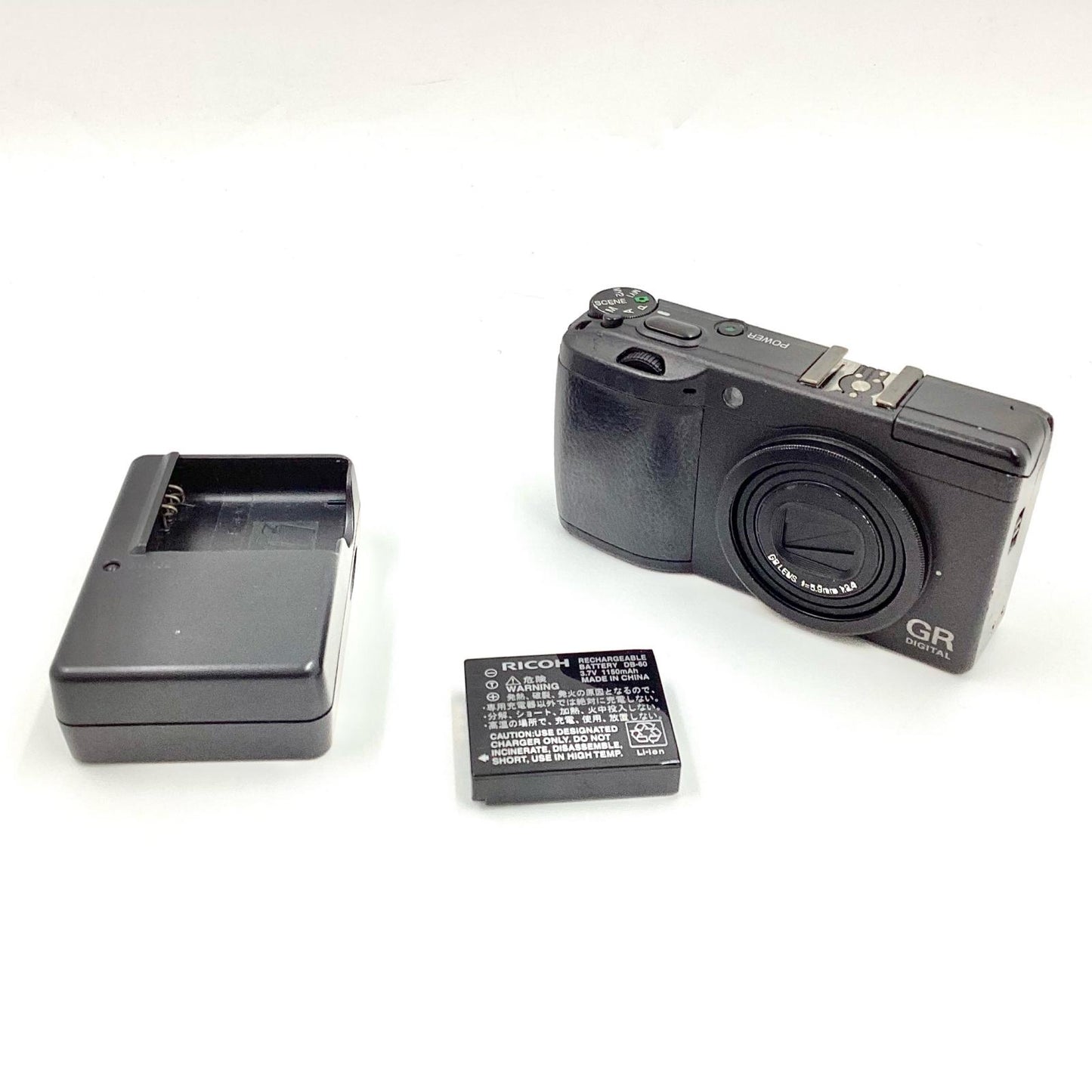 【全額返金保証】【最速発送】RICOH コンパクトデジタルカメラ GR DIGITAL II 動作確認済