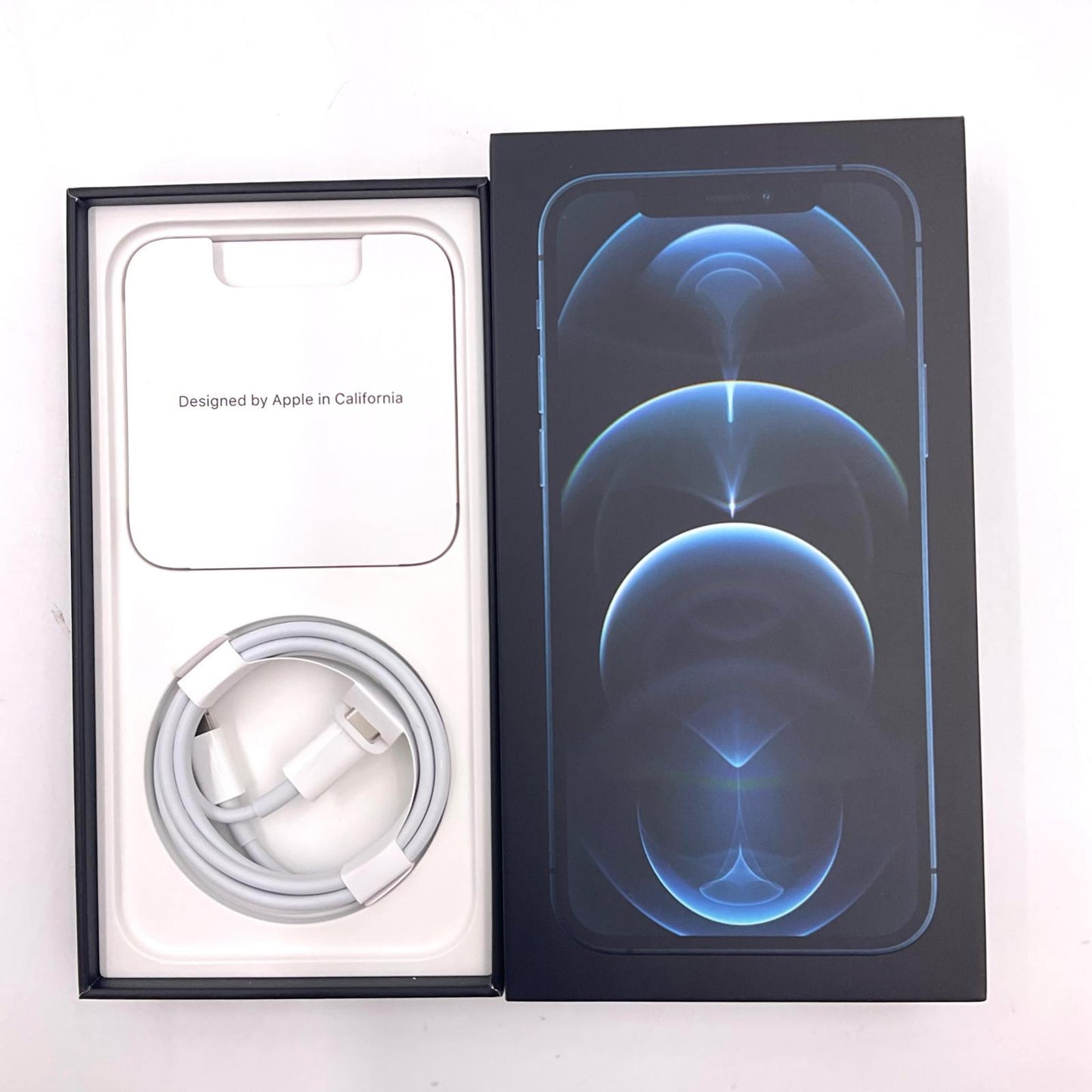 【全額返金保証】【最速発送】Apple iPhone iPhone 12 Pro 256GB パシフィックブルー Softbank 白ロム 動作確認済 80%