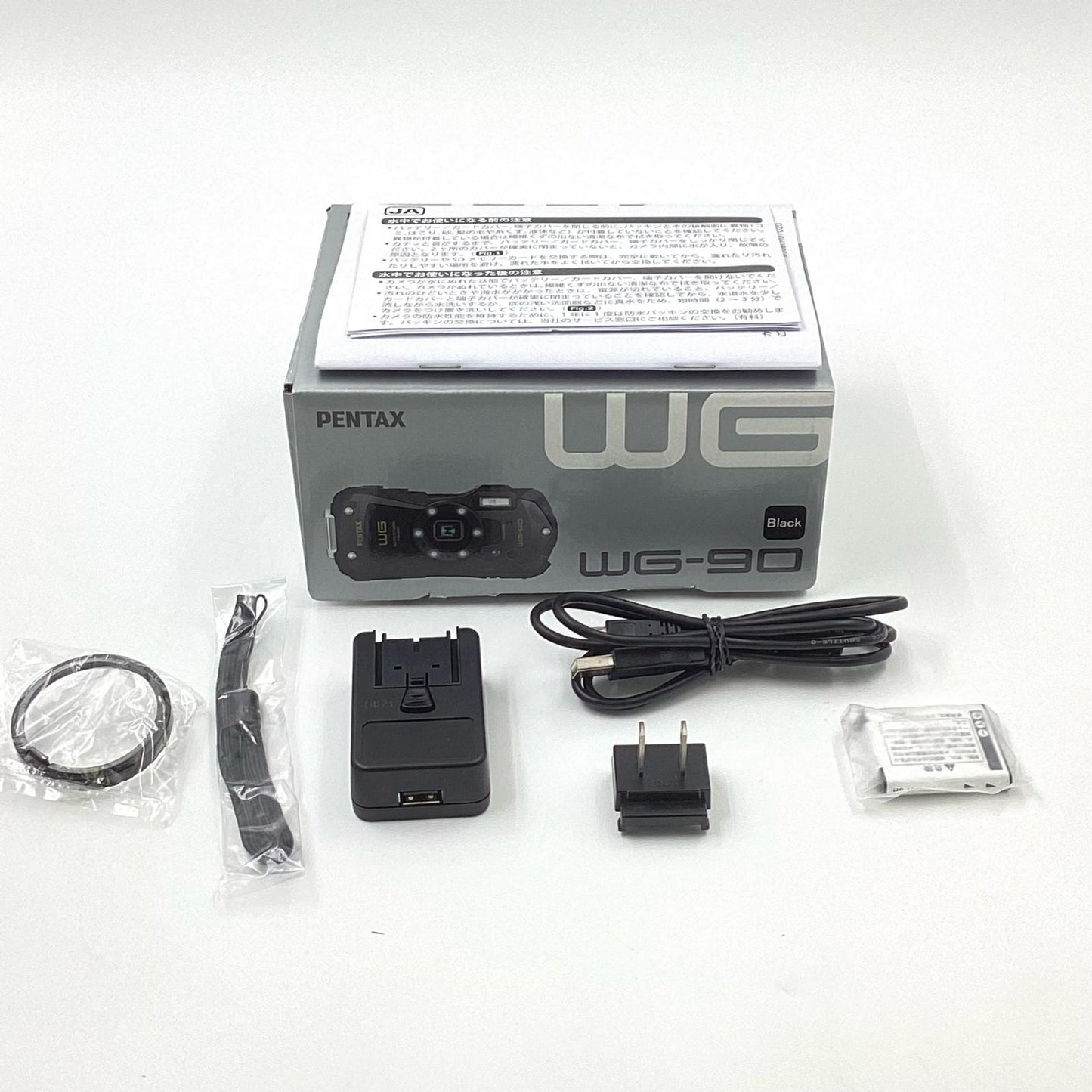 【全額返金保証】【最速発送】PENTAX コンパクトデジタルカメラ PENTAX WG-90 超美品 動作確認済