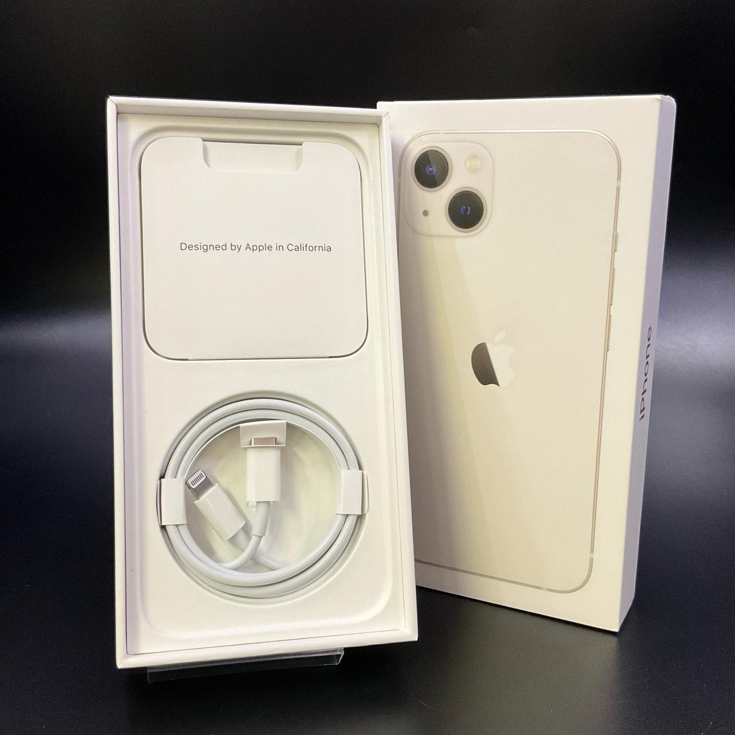 【全額返金保証】【最速発送】Apple iPhone iPhone 13 128GB スターライト au 動作確認済 83%