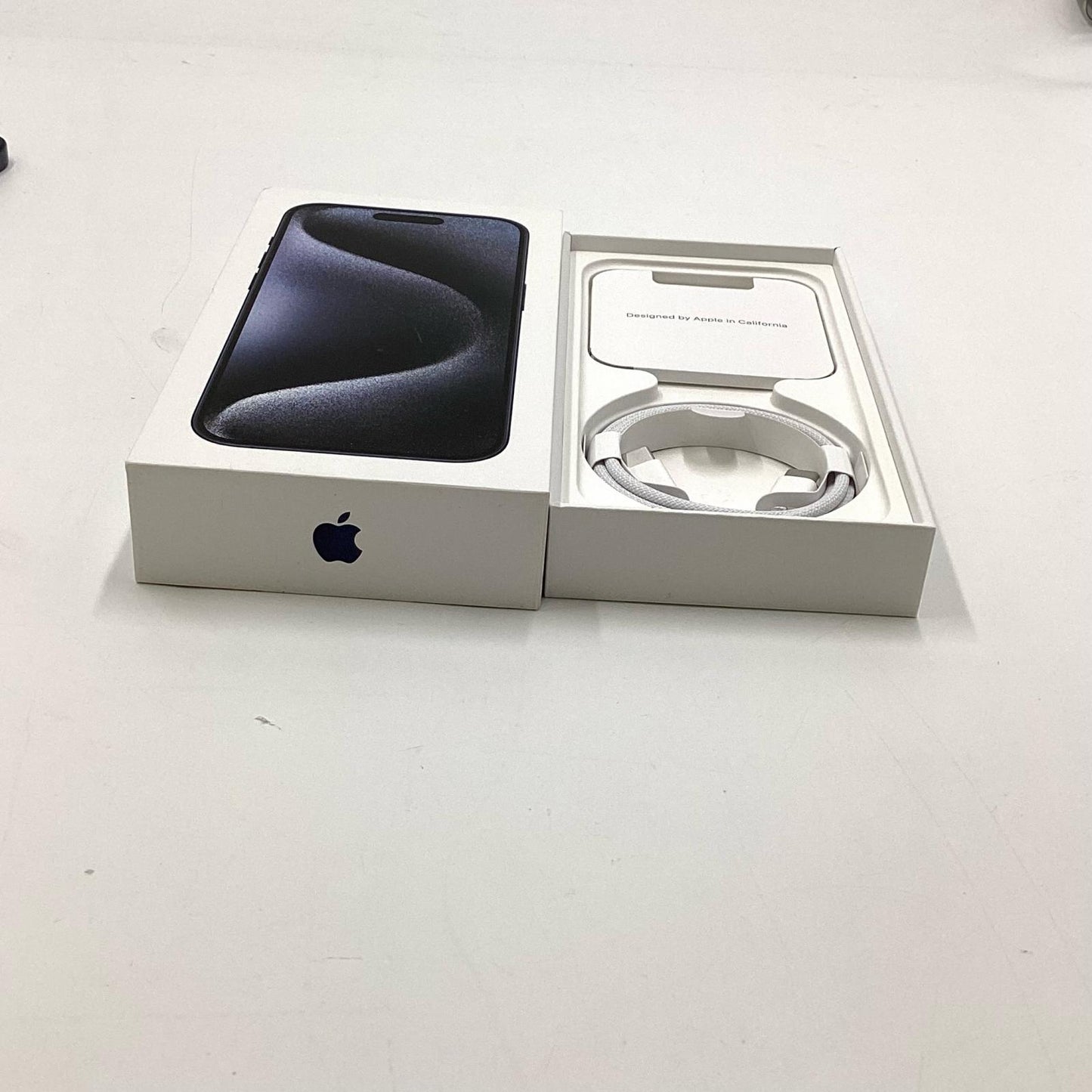 【全額返金保証】【最速発送】Apple iPhone iPhone 15 Pro 256GB ブルーチタニウム SIMフリー 白ロム 動作確認済 87%