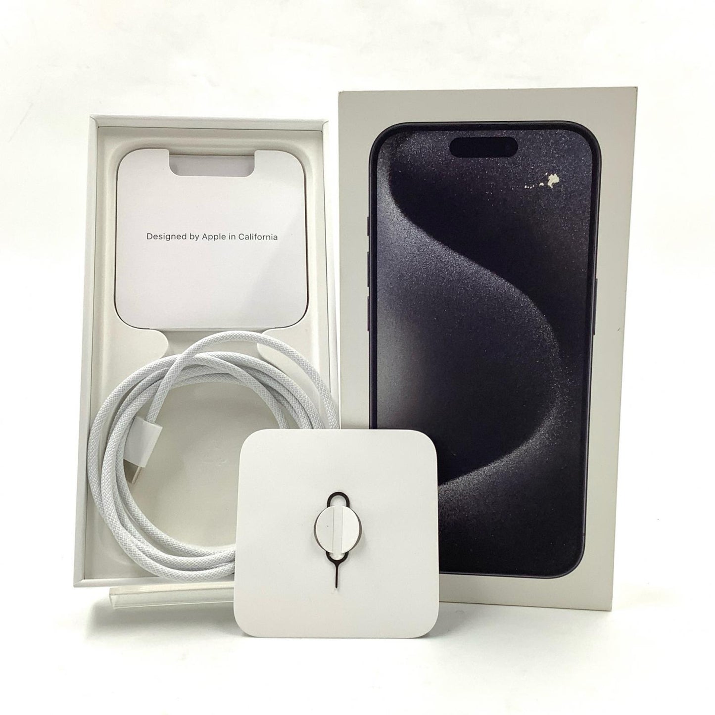 【全額返金保証】【最速発送】Apple iPhone iPhone 15 Pro 128GB ブラックチタニウム Softbank 美品 動作確認済 89%
