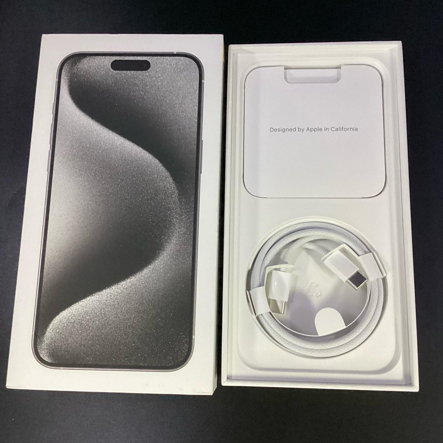 【全額返金保証】【最速発送】Apple iPhone iPhone 15 Pro Max 256GB ホワイトチタニウム SIMフリー 白ロム 美品 動作確認済 93%