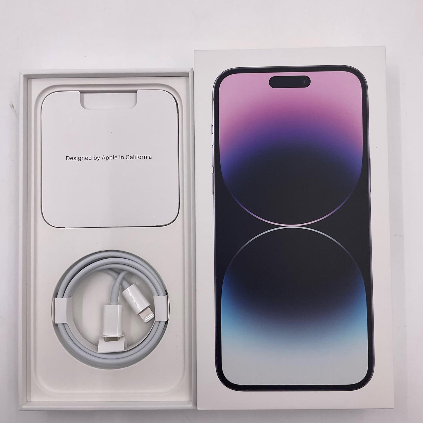 【全額返金保証】【最速発送】Apple iPhone iPhone 14 Pro Max 512GB ディープパープル SIMフリー 白ロム 動作確認済 80%
