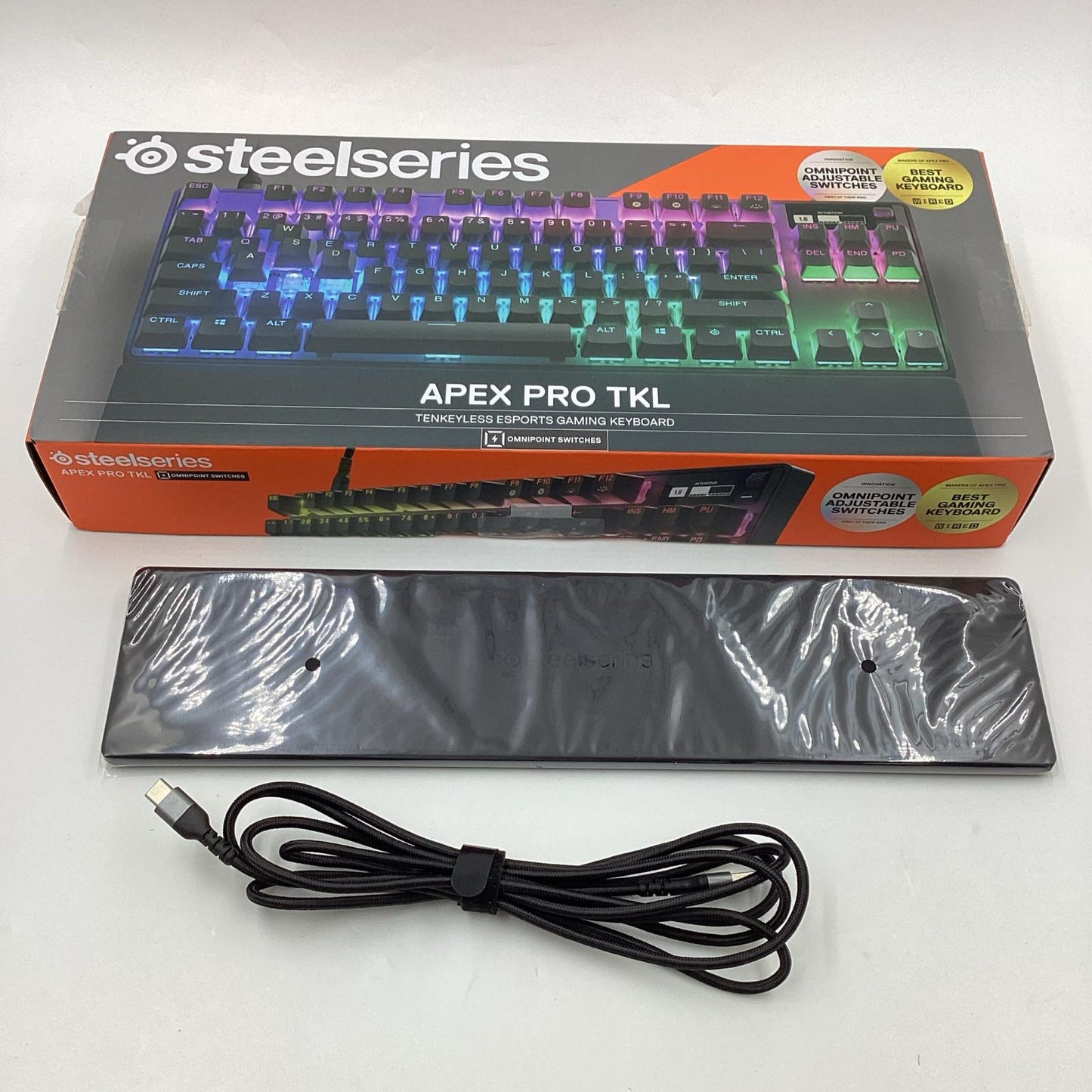 【全額返金保証】【最速発送】steelseries APEX PRO TKL KB18 動作確認済