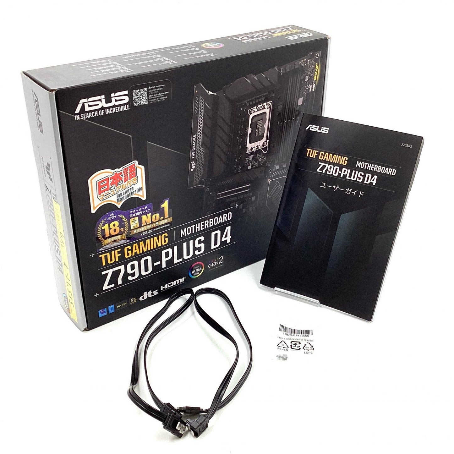 【全額返金保証】【最速発送】ASUS マザーボード TUF GAMING Z790-PLUS D4 90MB1CQ0-M0JAY0 美品 動作確認済