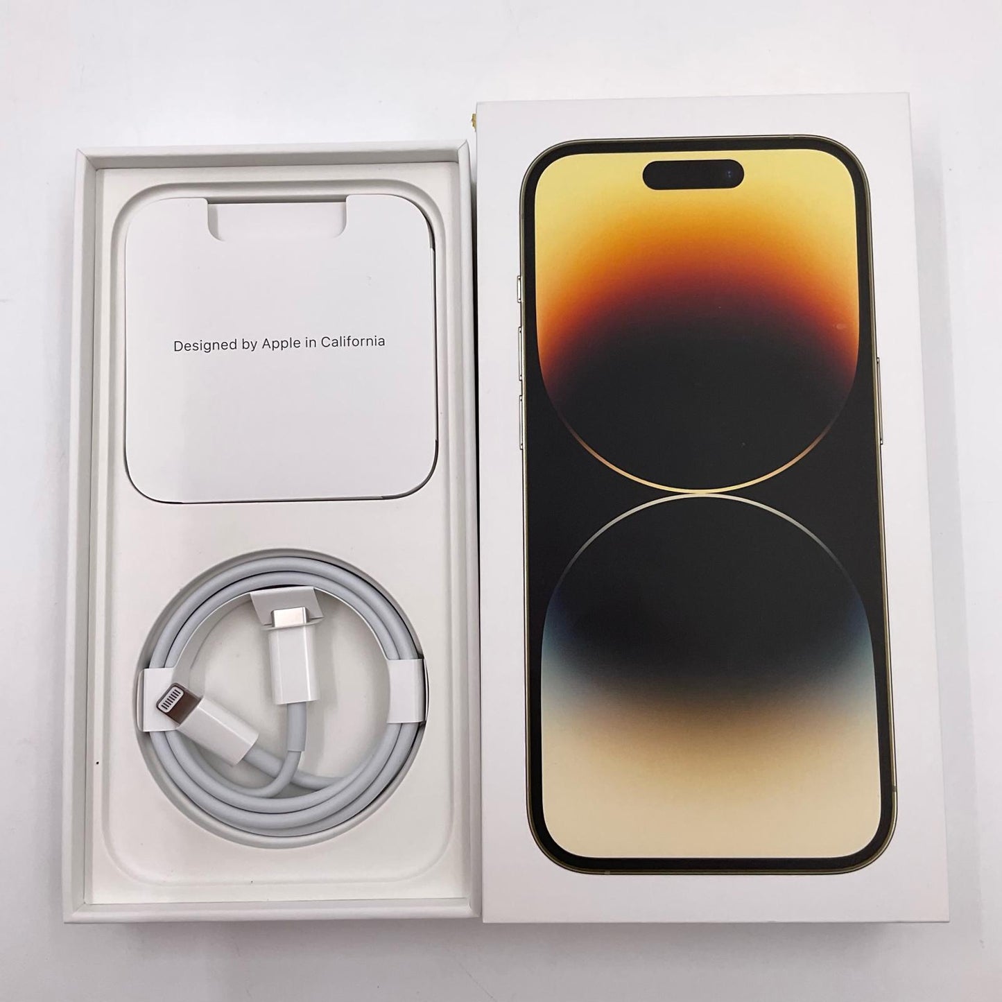 【全額返金保証】【最速発送】Apple iPhone iPhone 14 Pro 128GB ゴールド 楽天モバイル SIMフリー 白ロム 動作確認済 80%