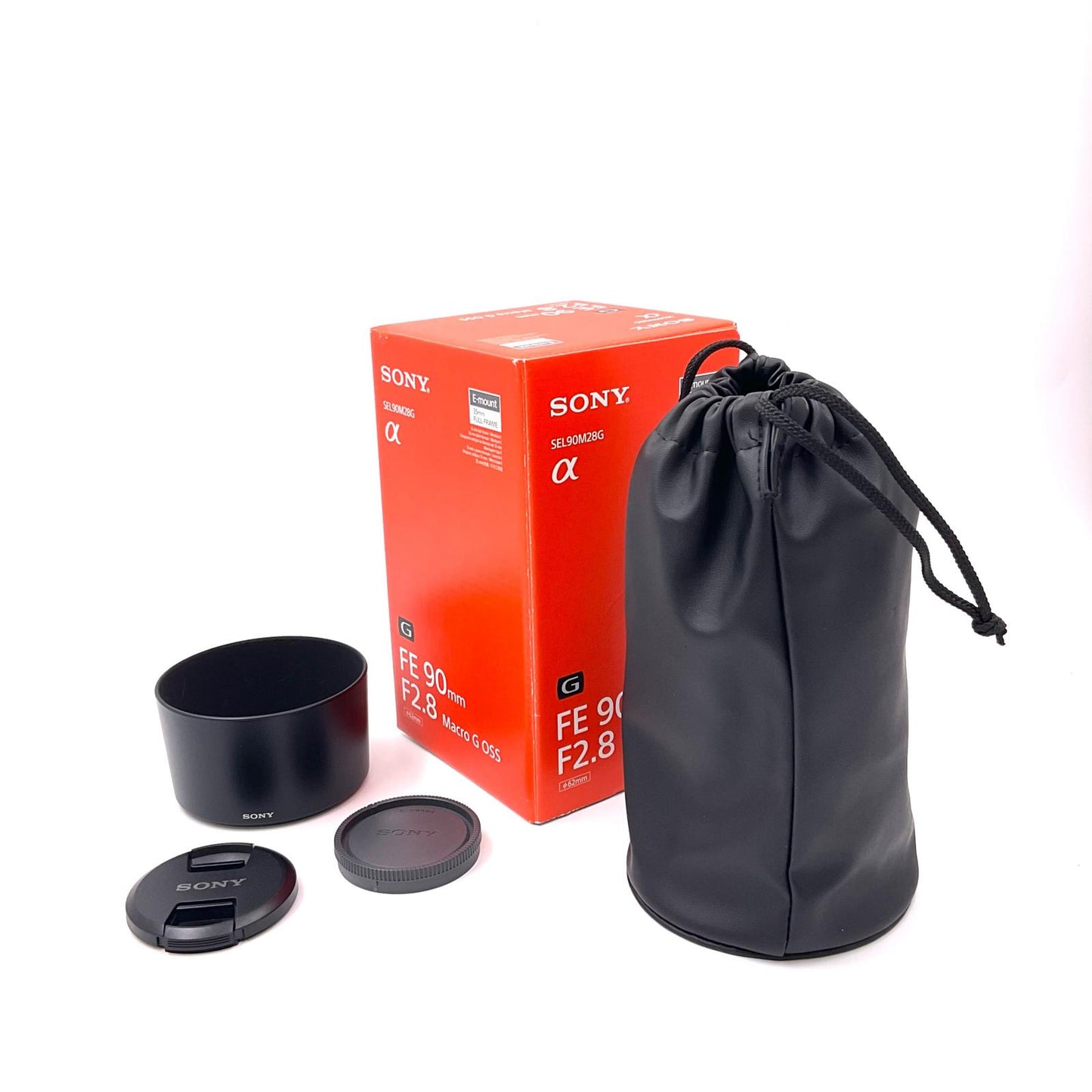 【全額返金保証】【最速発送】Sony FE 90mm F2.8 Macro G OSS SEL90M28G 美品 動作確認済