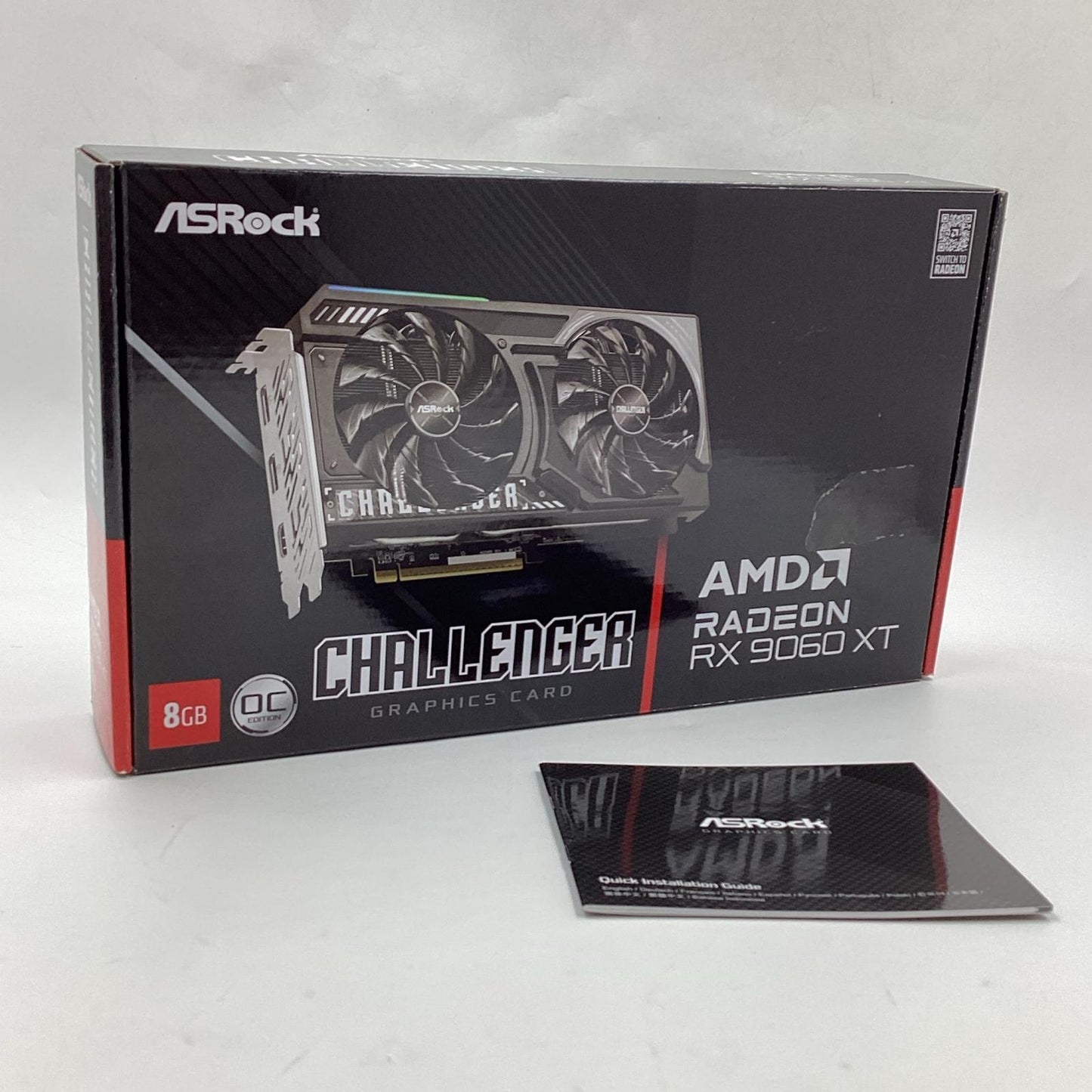 【全額返金保証】【最速発送】ASRock CHALLENGER RX9060XT CL 8GO 超美品 動作確認済