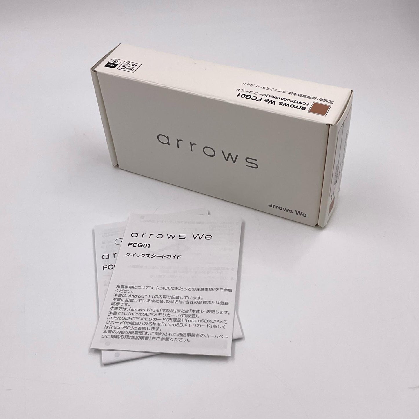 【全額返金保証】【最速発送】富士通 arrows We 64GB ローズゴールド au SIMフリー FCG01 白ロム 超美品 動作確認済