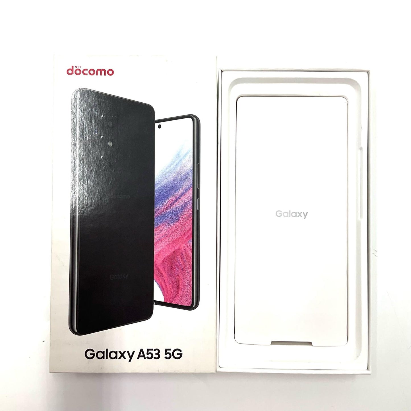 【全額返金保証】【最速発送】SAMSUNG Galaxy A53 5G 128GB ブラック docomo SC-53C 白ロム 動作確認済