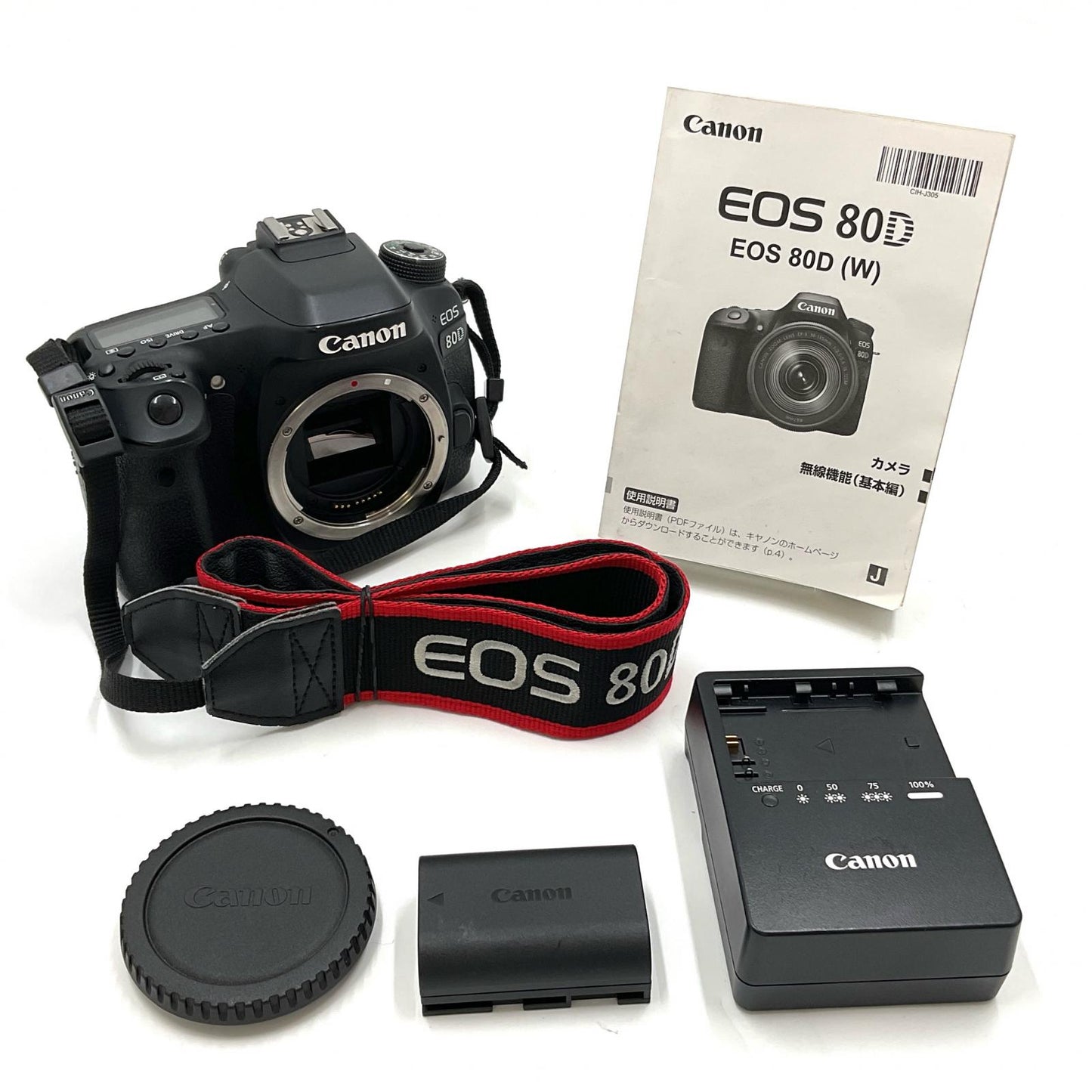 【最速発送】Canon デジタル一眼 EOS 80D ボディ ブラック【難有】