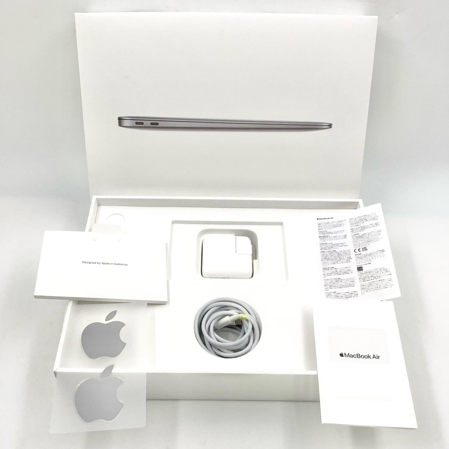 【全額返金保証】【最速発送】Apple MacBook Air 13.3インチ 2020 Apple M1 16GB SSD 256GB スペースグレイ 89.3% 動作確認済