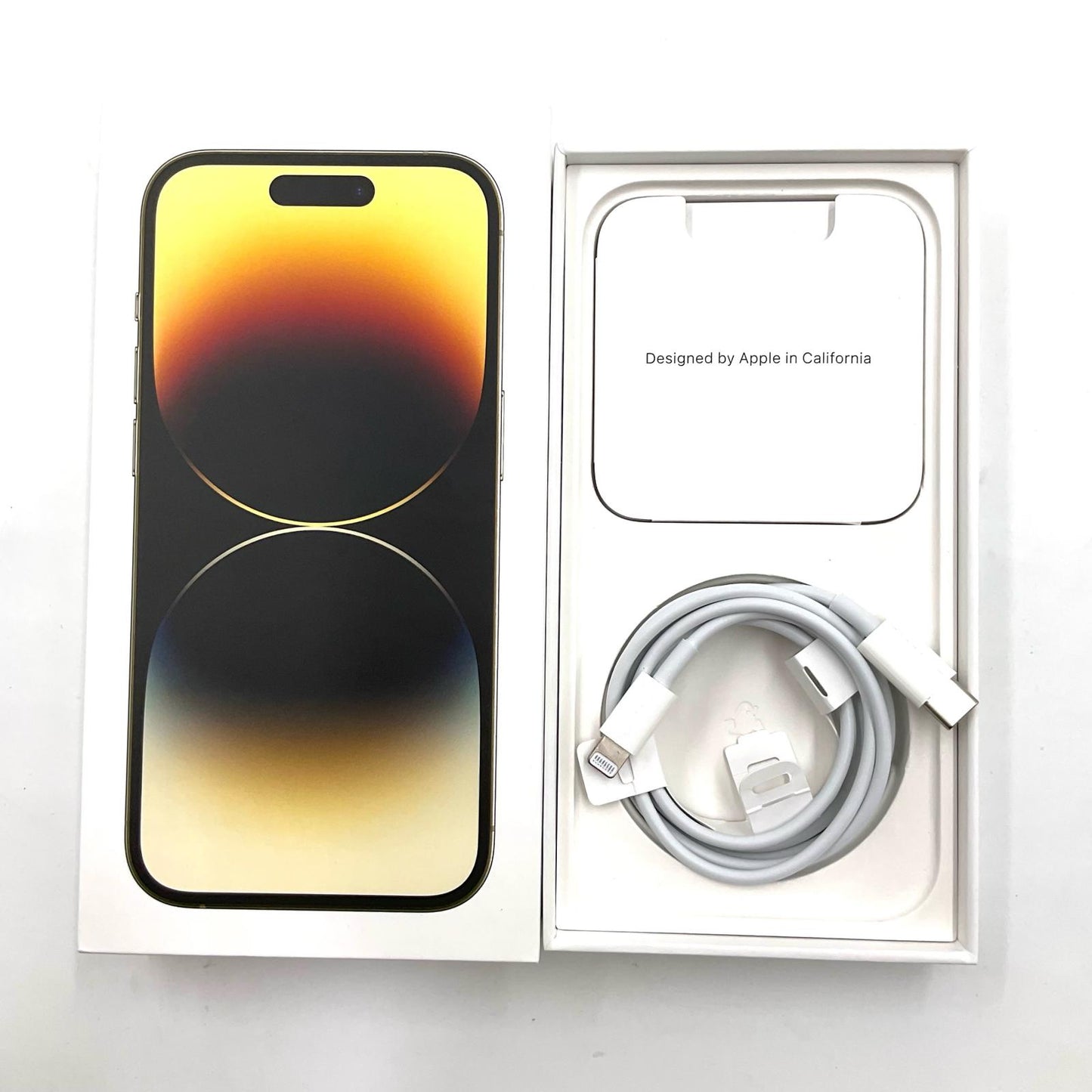 【全額返金保証】【最速発送】Apple iPhone iPhone 14 Pro 256GB ゴールド SIMフリー 白ロム 動作確認済 78%